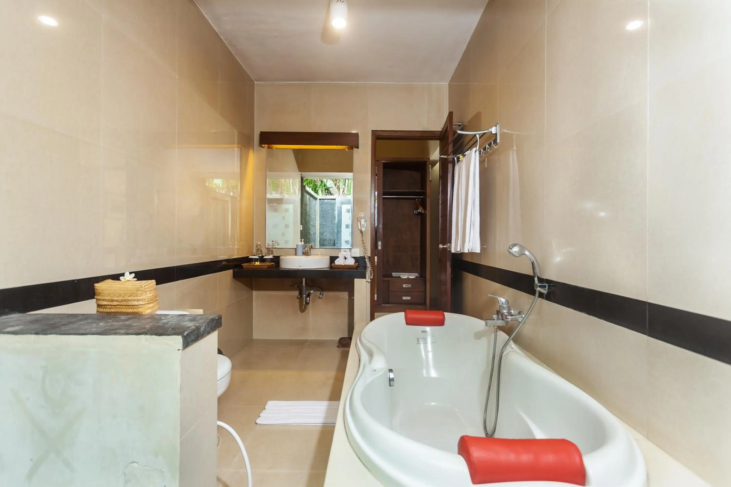 Bathroom in Kadiga Villas Ubud by GenuineHost