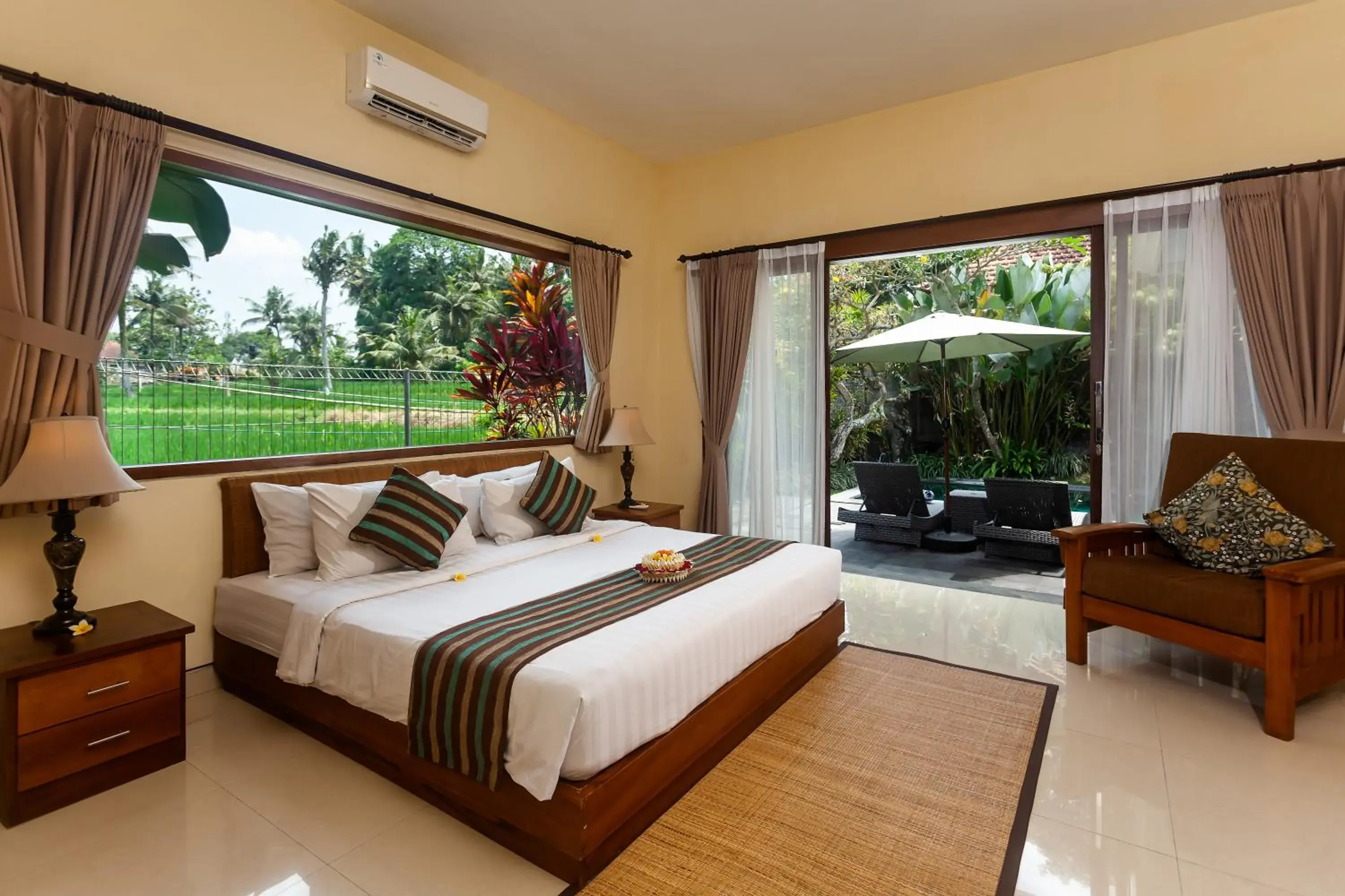 Bed in Kadiga Villas Ubud by GenuineHost Bed in Kadiga Villas Ubud by GenuineHost