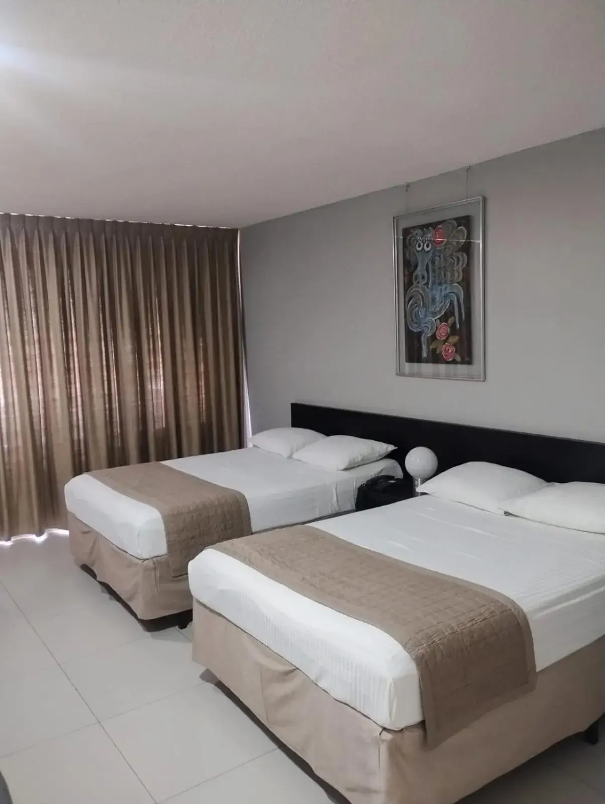 Bed in Hotel de Cuautla Bed in Hotel de Cuautla