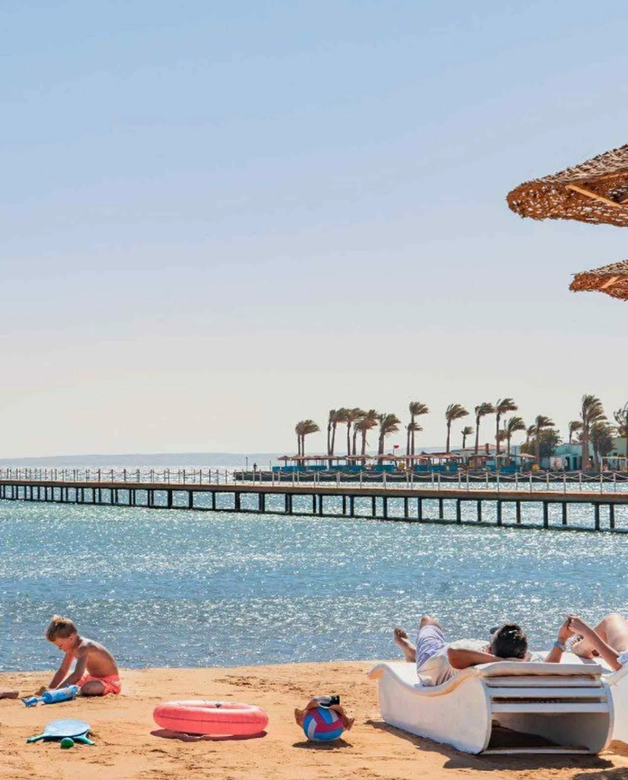 Natural landscape in Scanddic Resort Hurghada
