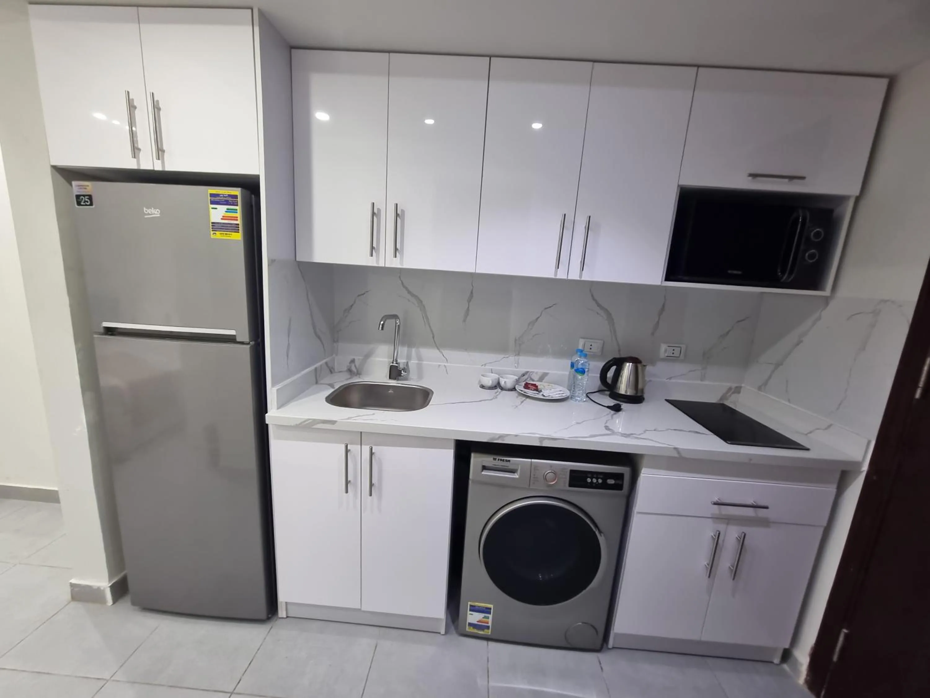 Kitchen or kitchenette in Scanddic Resort Hurghada