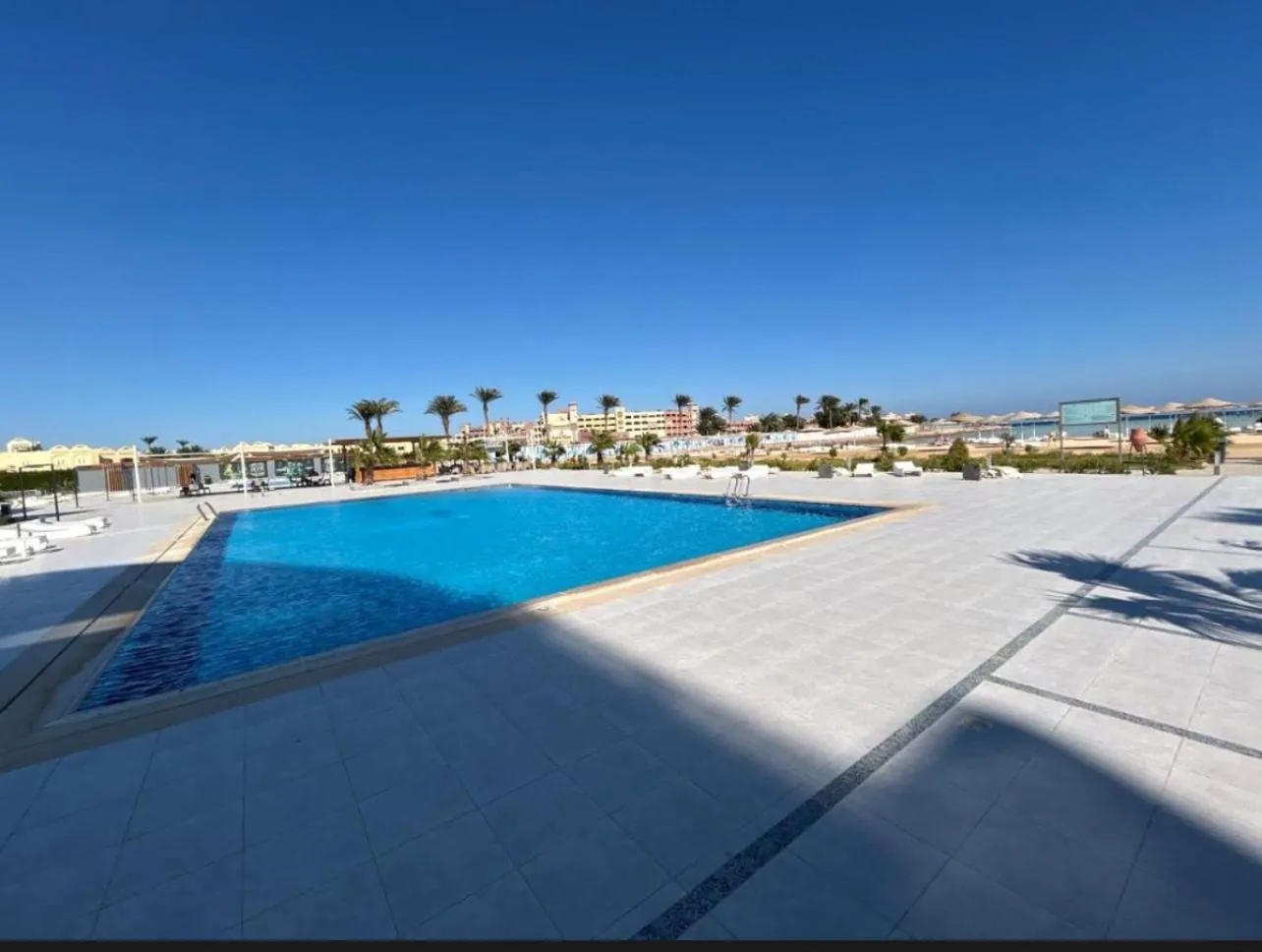 Pool view in Scanddic Resort Hurghada