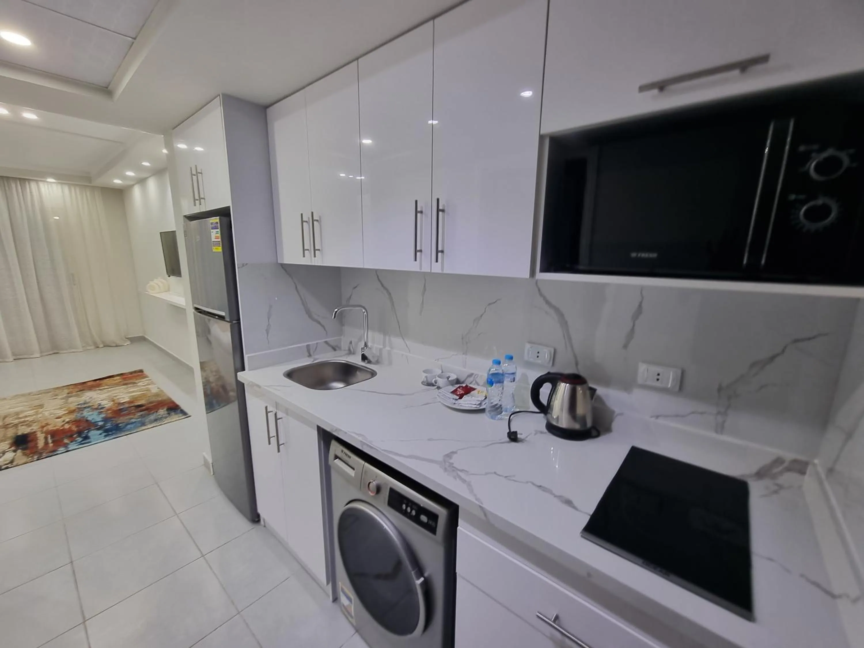 Kitchen or kitchenette in Scanddic Resort Hurghada