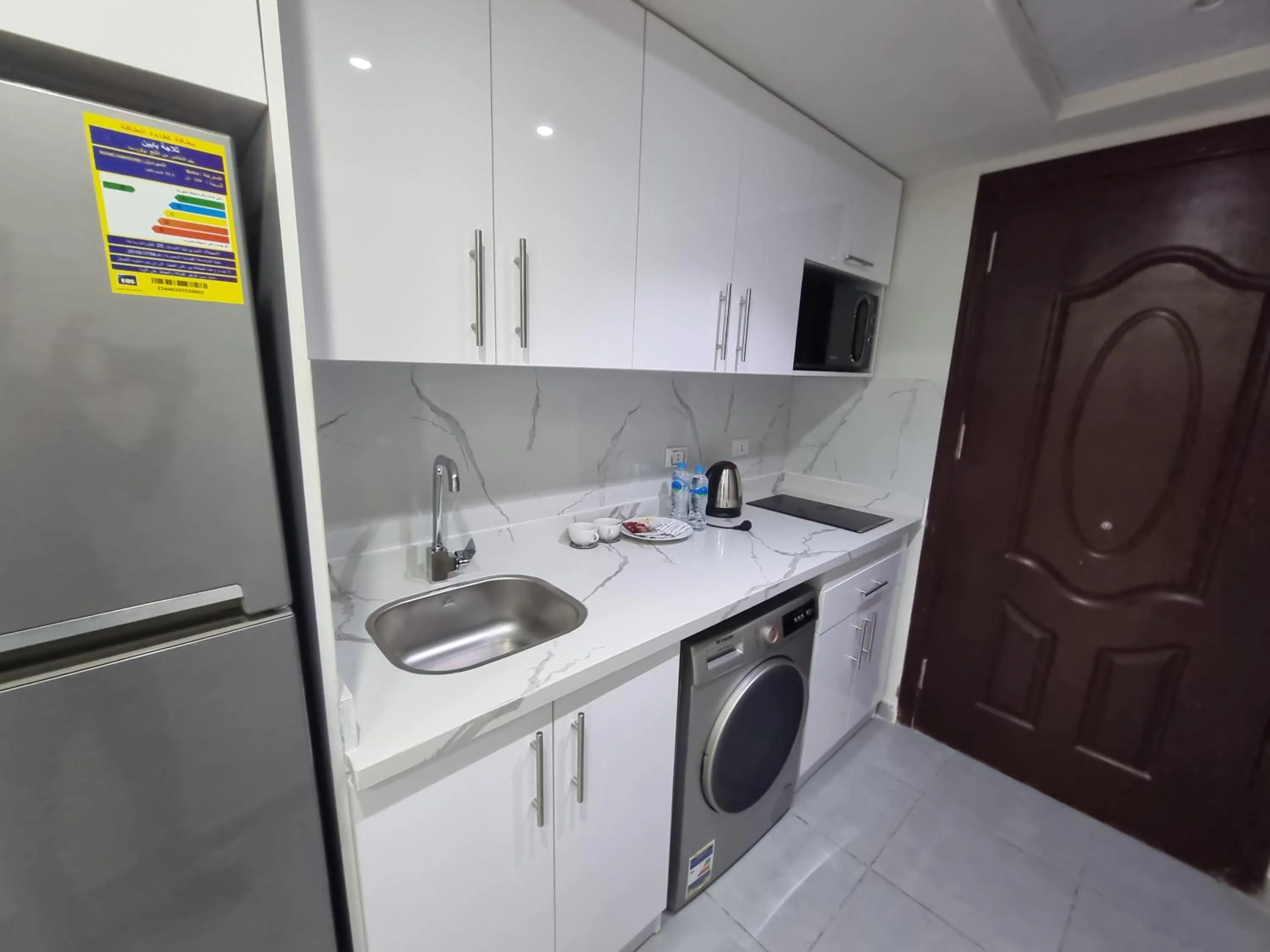 Kitchen or kitchenette in Scanddic Resort Hurghada