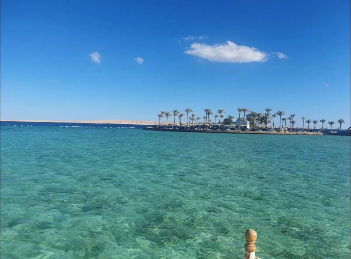 Natural landscape in Scanddic Resort Hurghada