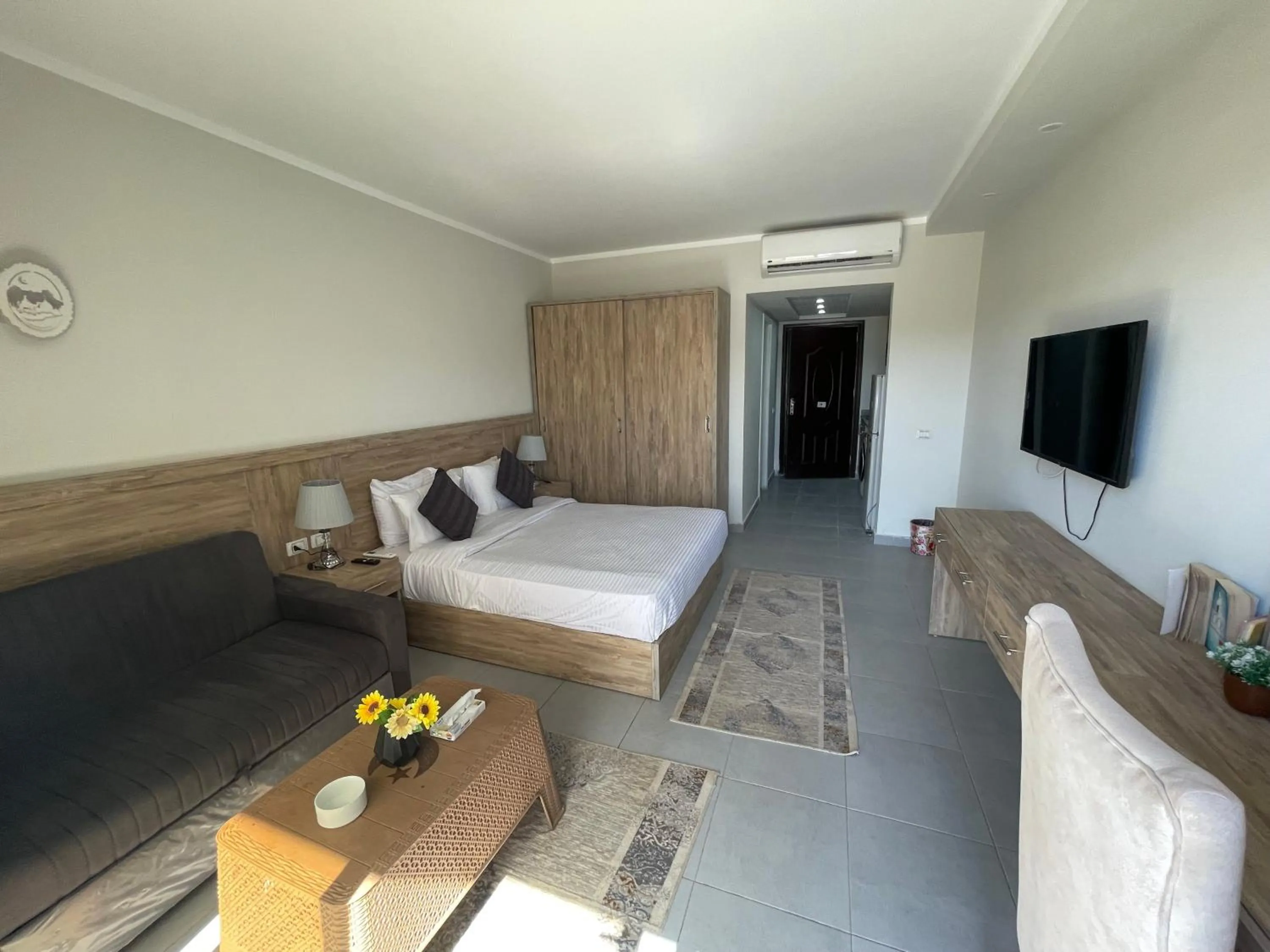 Bed in Scanddic Resort Hurghada