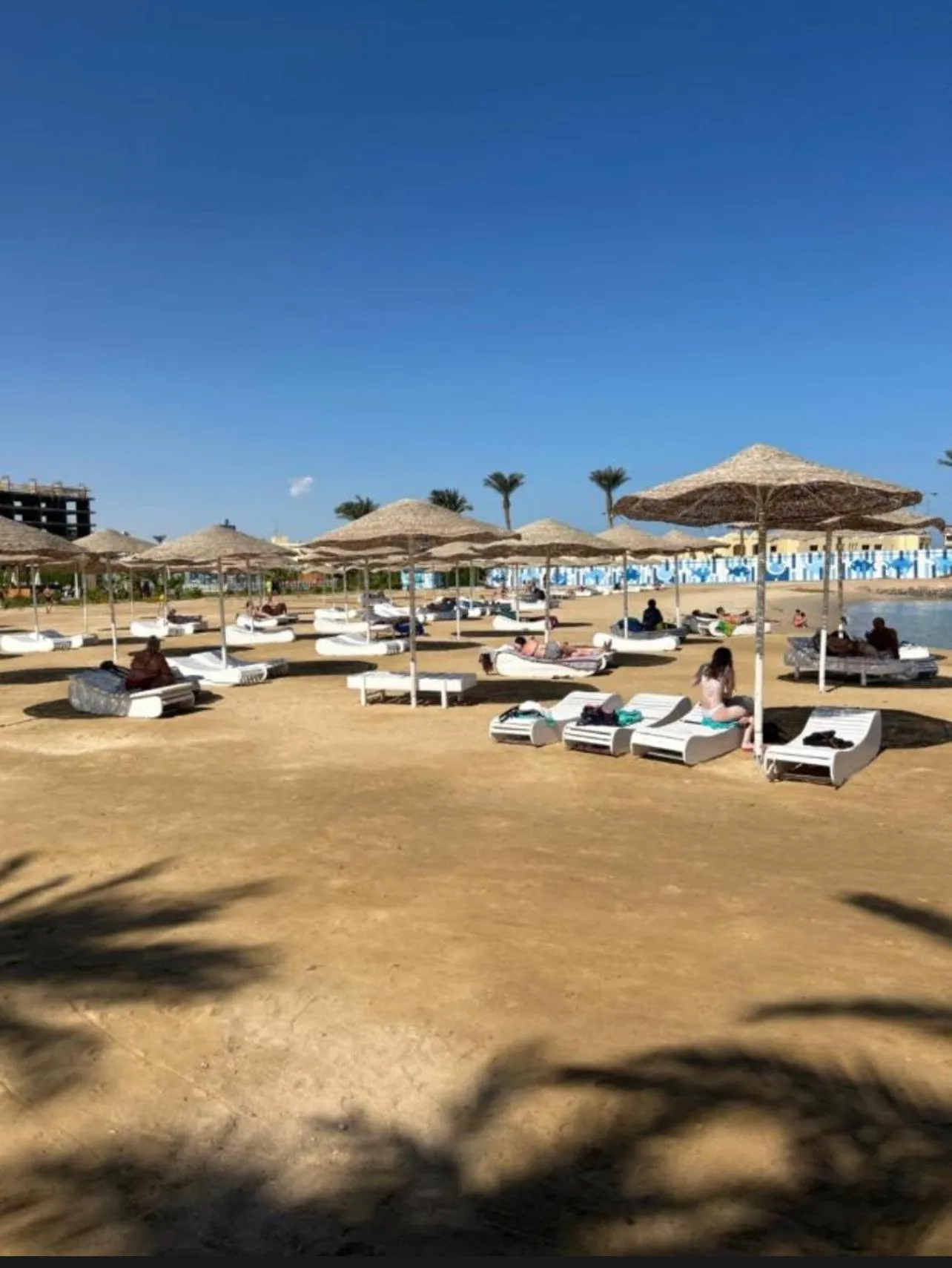 Beach in Scanddic Resort Hurghada