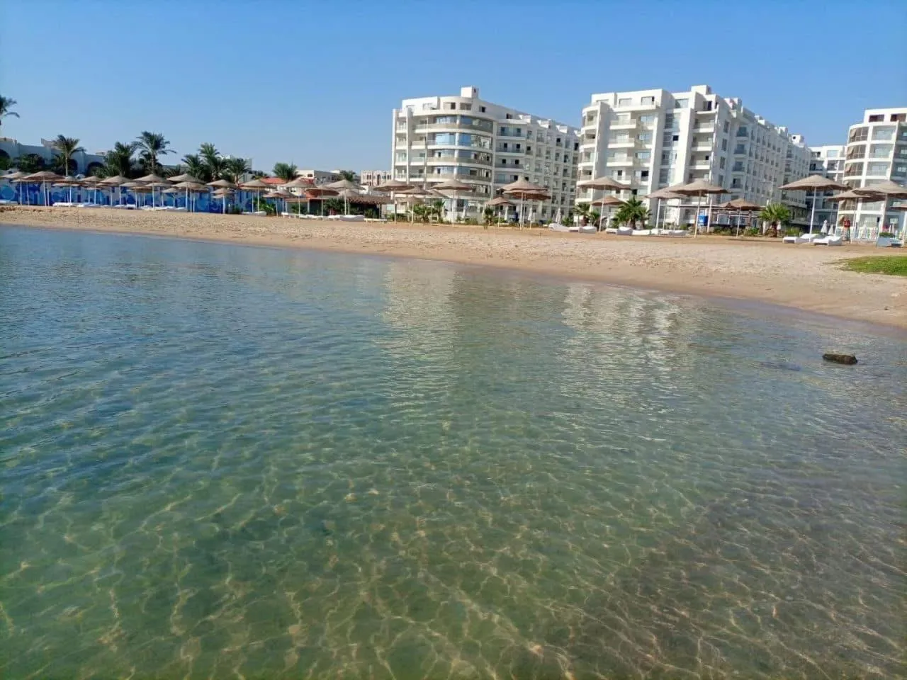 Beach in Scanddic Resort Hurghada