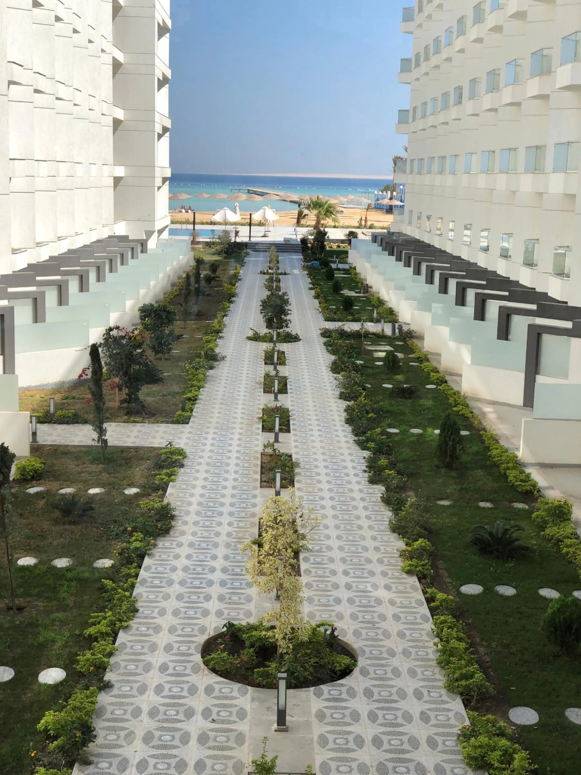 Natural landscape in Scanddic Resort Hurghada