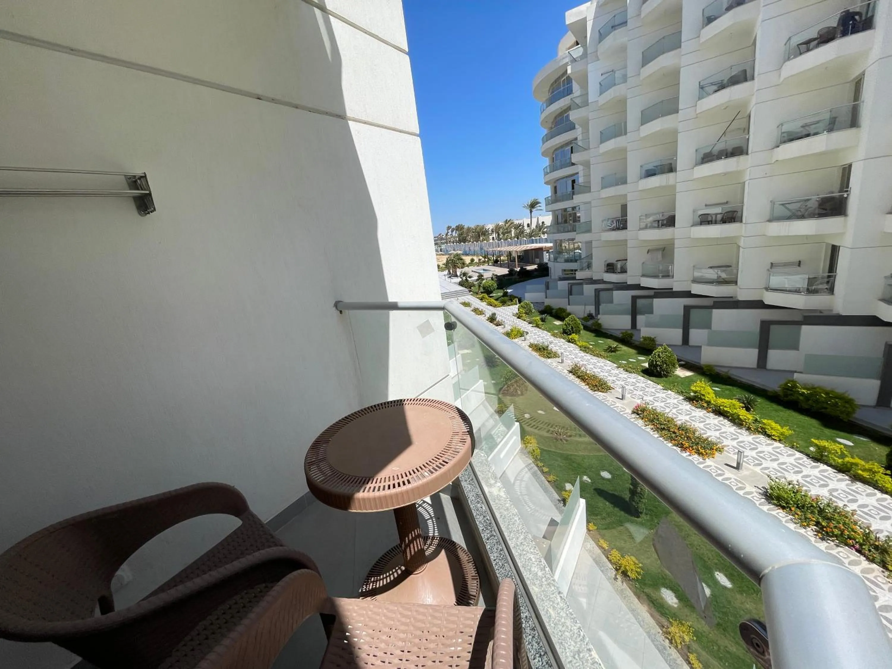 Garden view in Scanddic Resort Hurghada