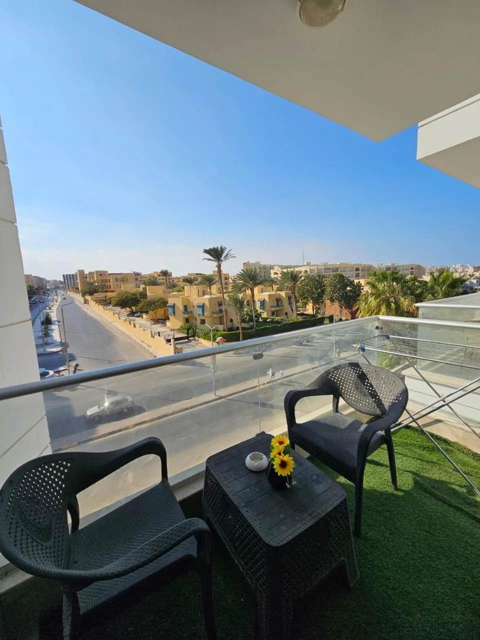 Balcony/Terrace in Scanddic Resort Hurghada
