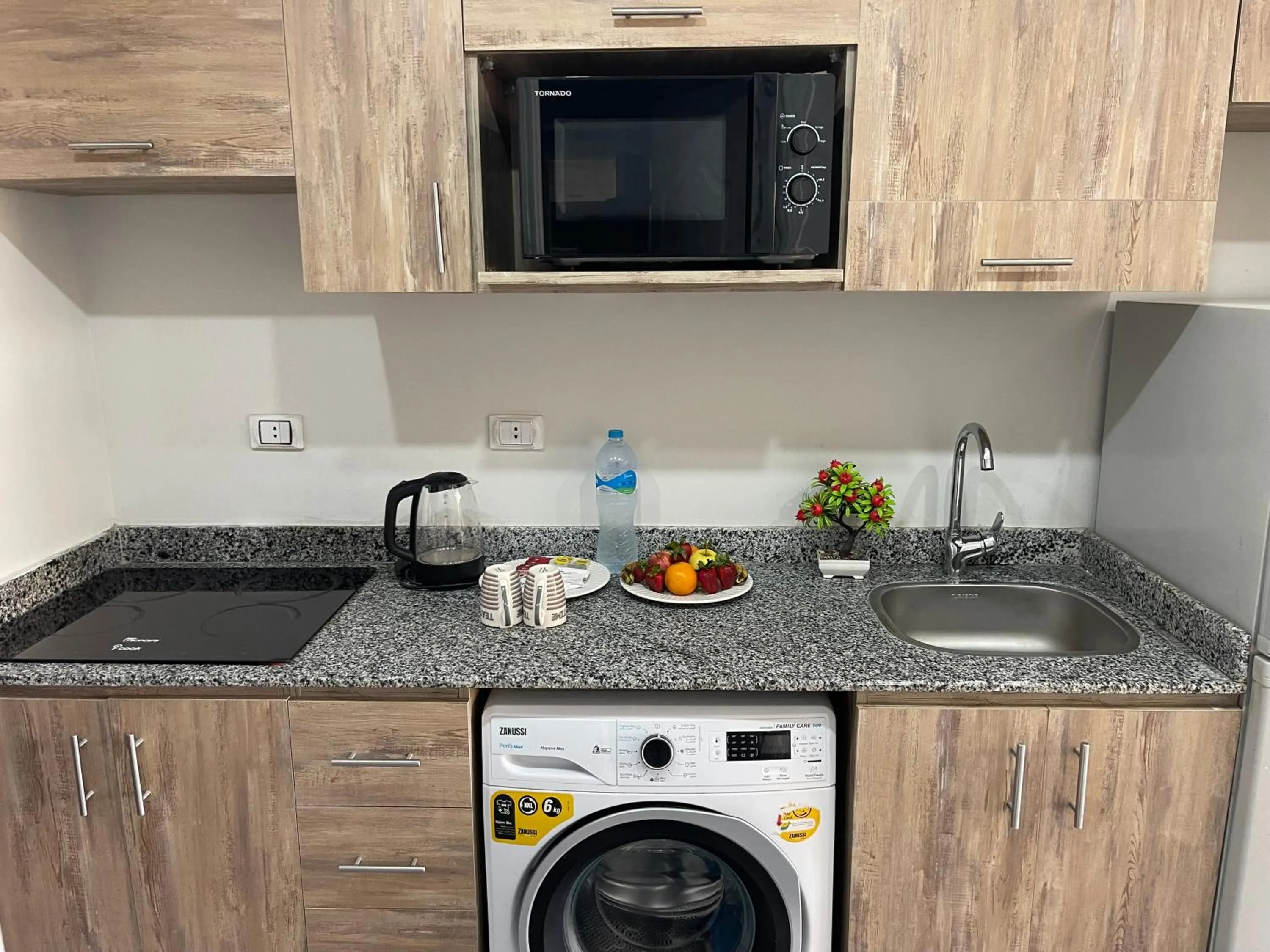 Kitchen or kitchenette in Scanddic Resort Hurghada