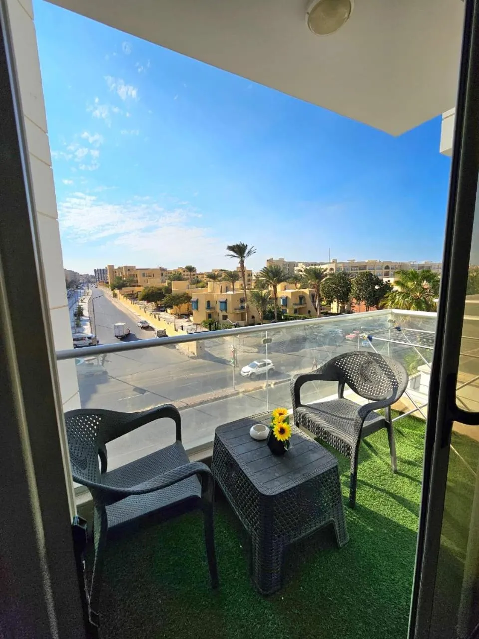 Balcony/Terrace in Scanddic Resort Hurghada