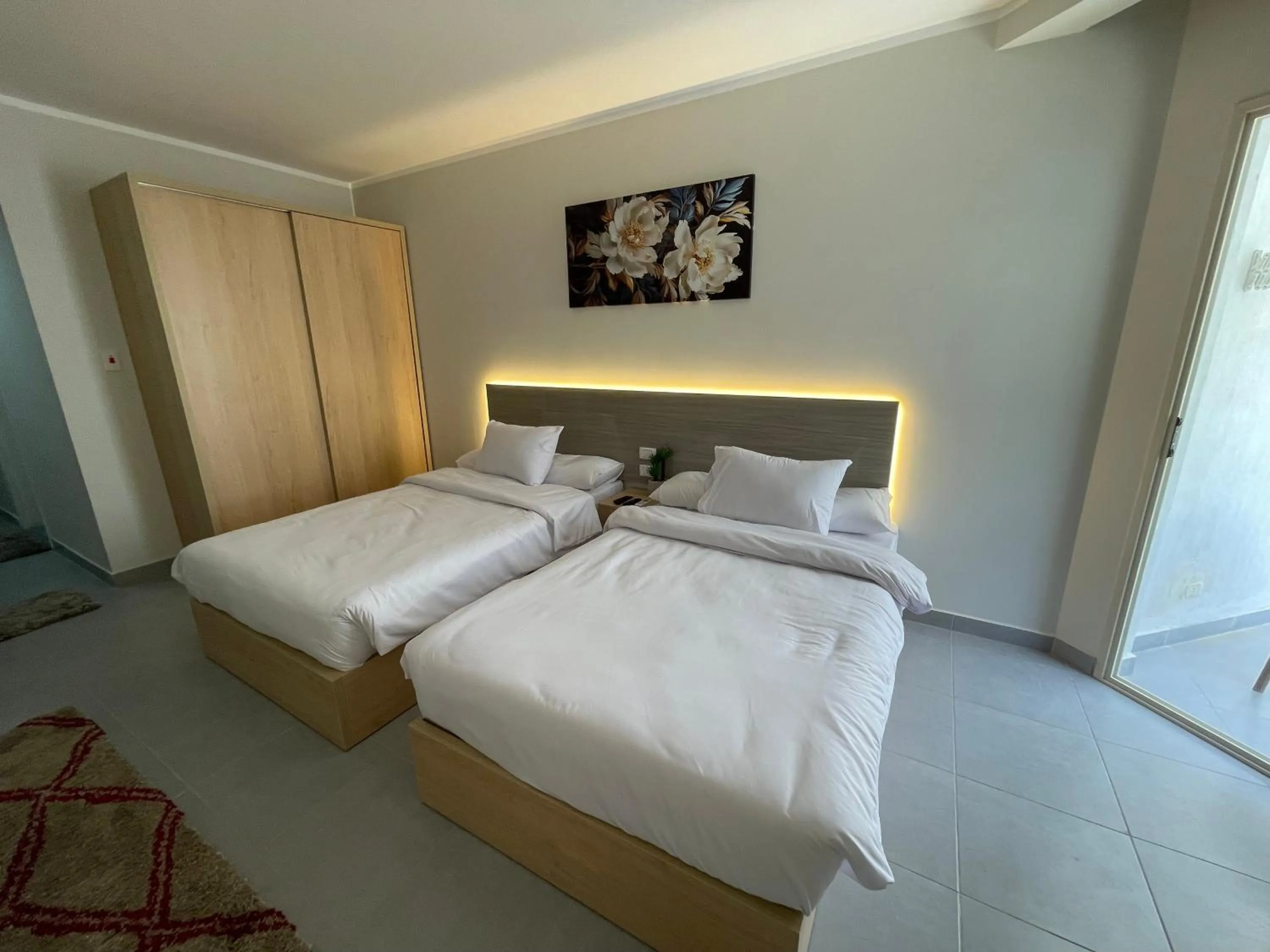 Bed in Scanddic Resort Hurghada