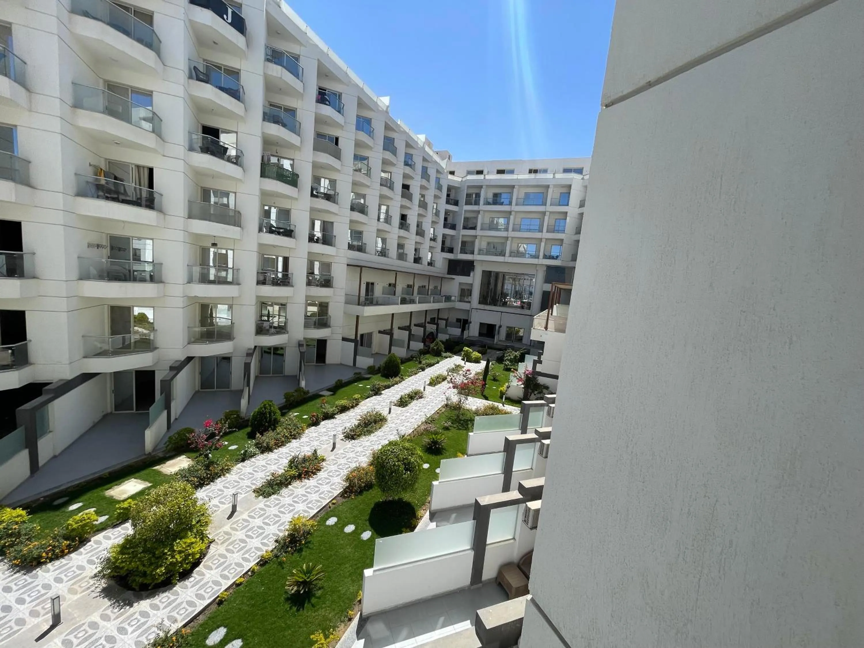 Garden in Scanddic Resort Hurghada