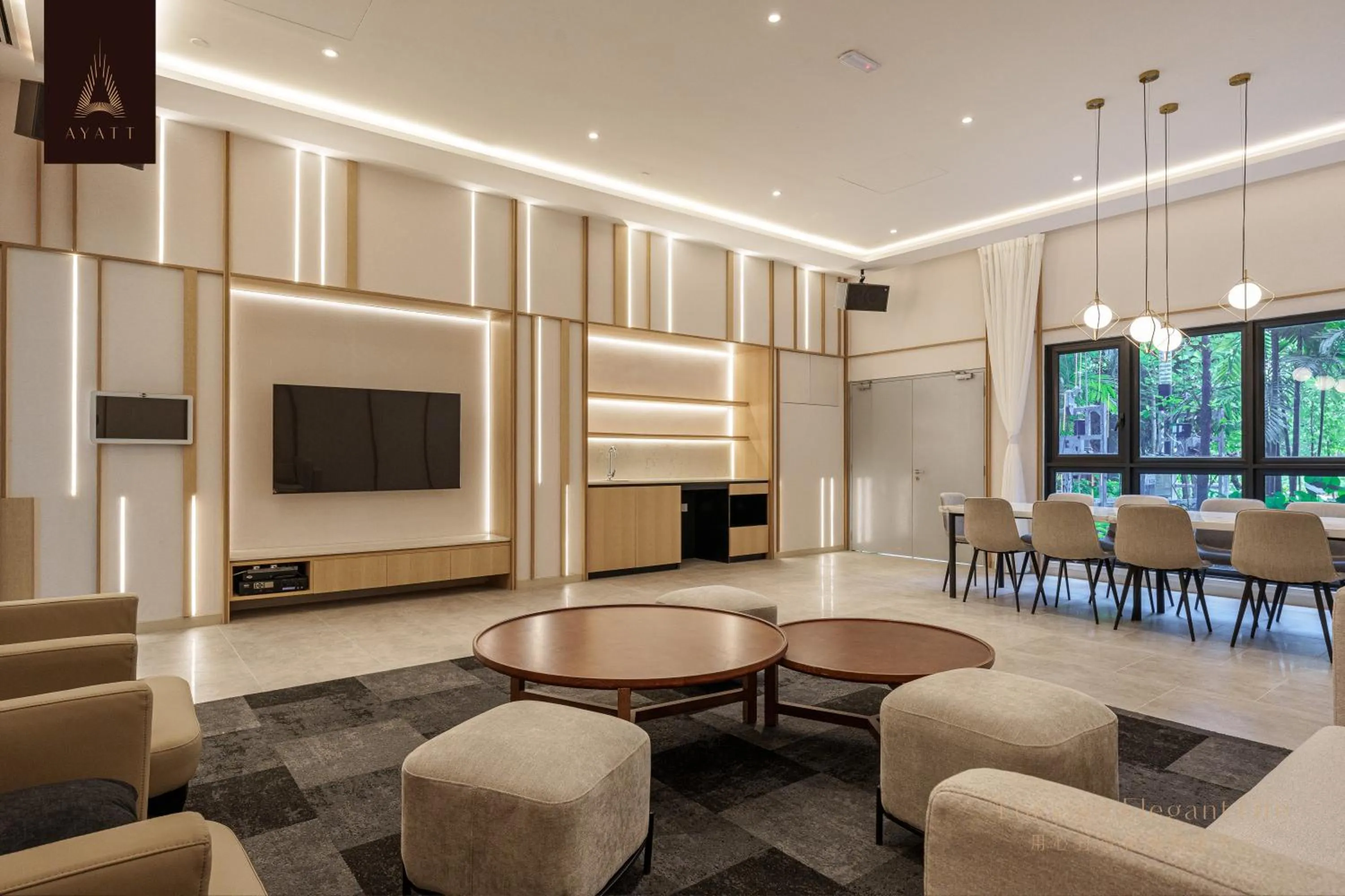 Communal lounge/ TV room in Ayatt Bukit Bintang