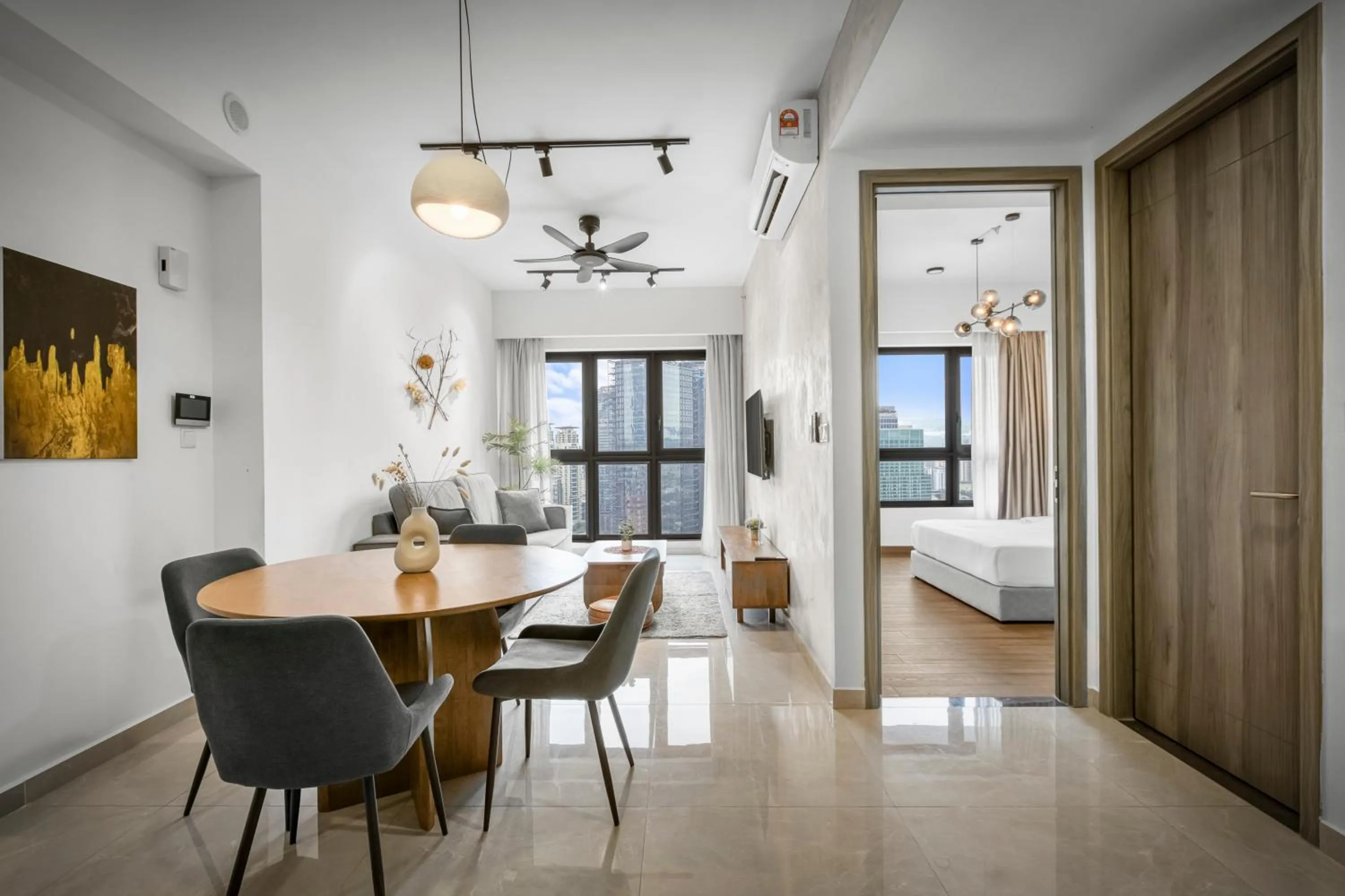 Living room, Bed in Ayatt Bukit Bintang