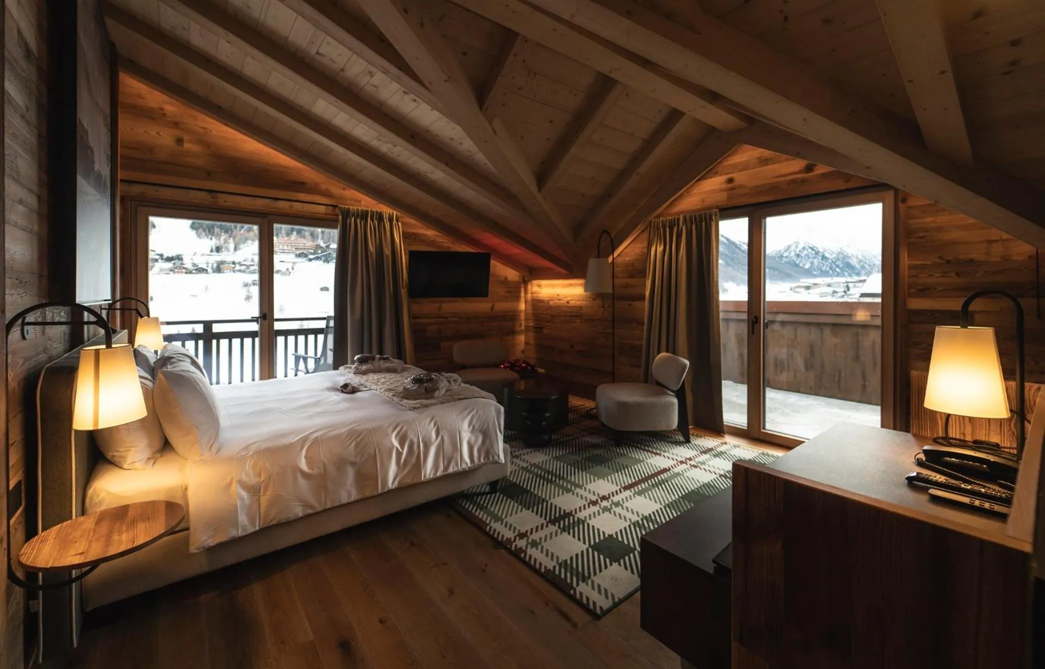 Bed in Mont Chalet Nevada - Hotel & Spa