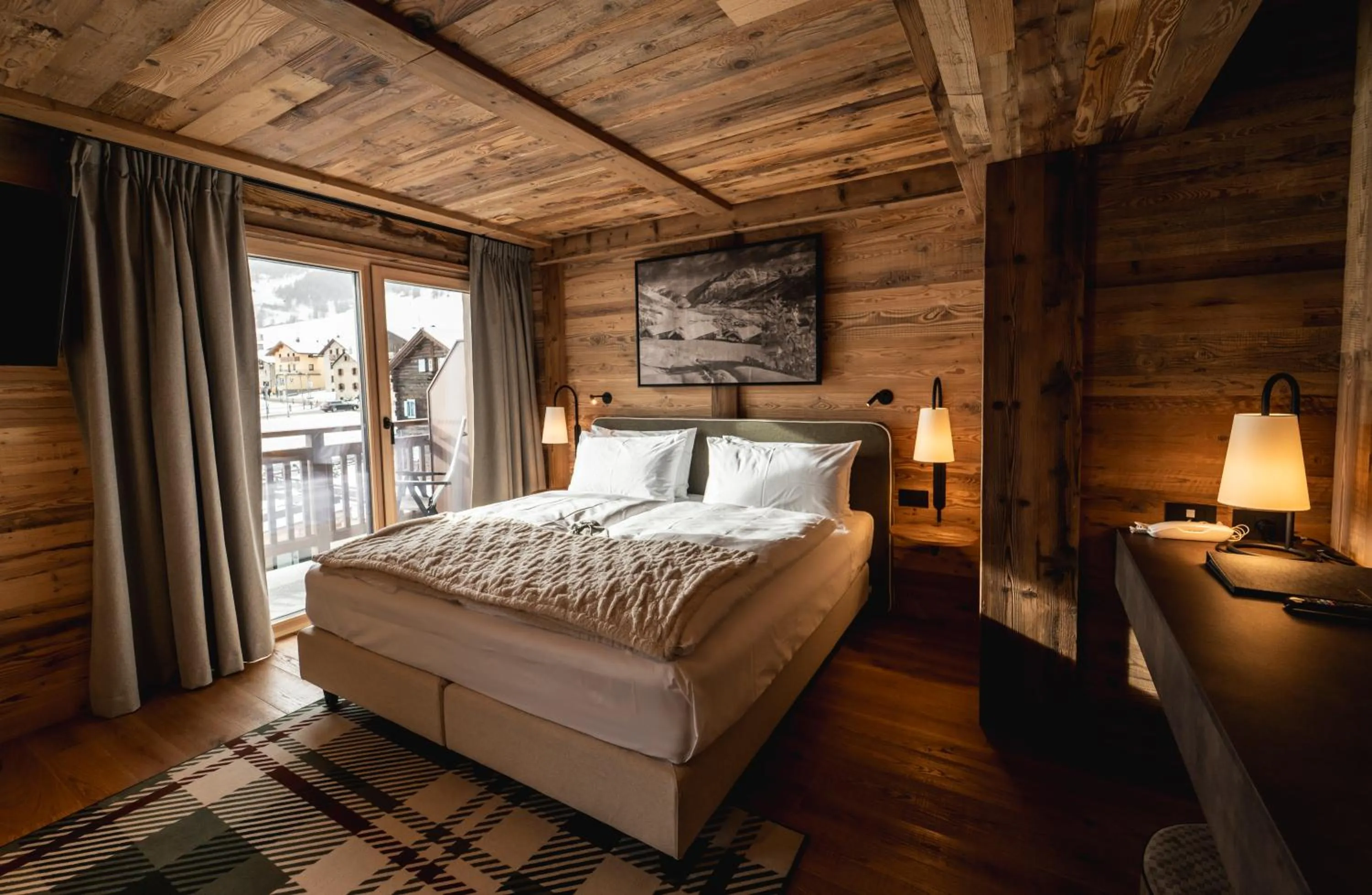 Bed in Mont Chalet Nevada - Hotel & Spa