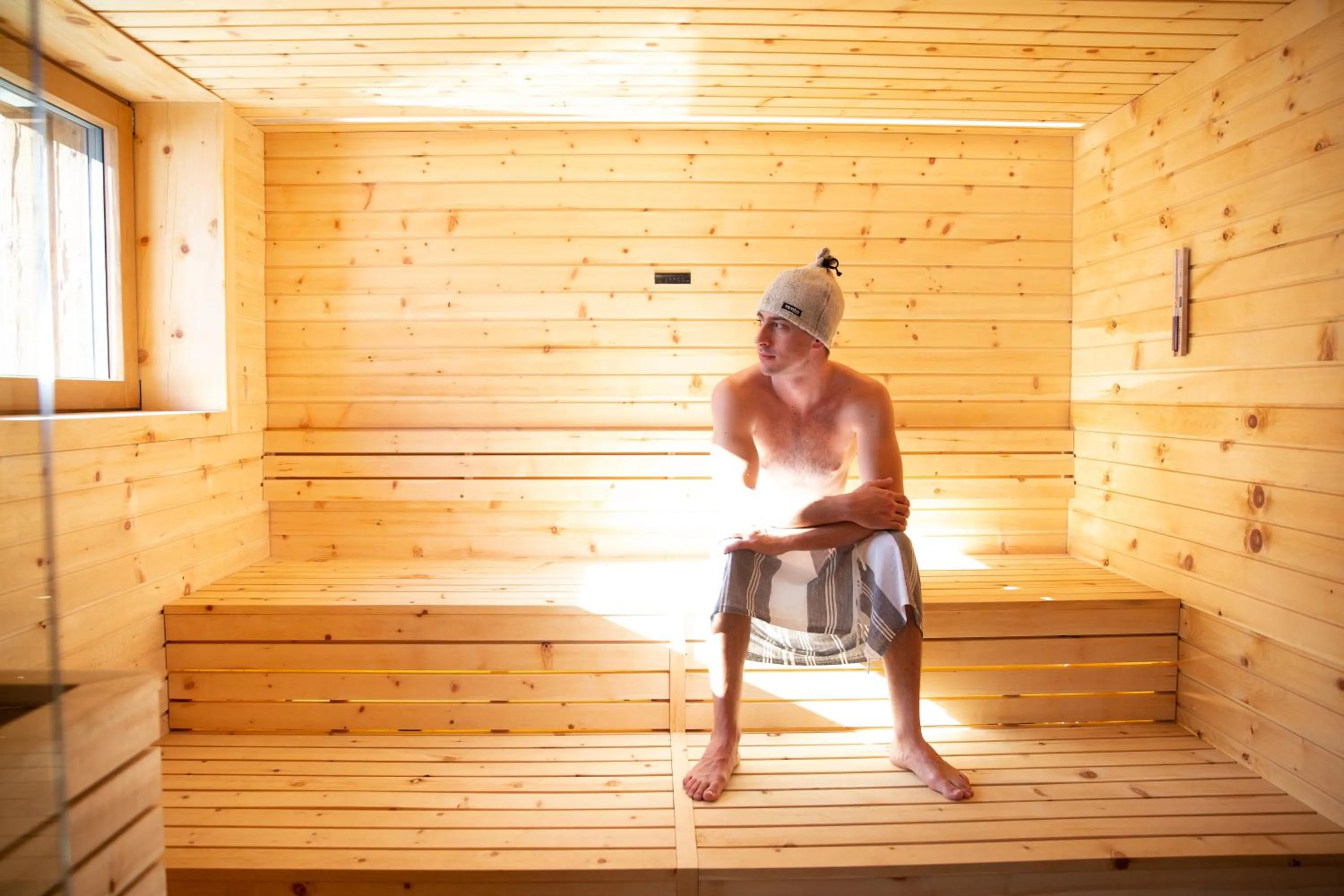 Sauna in Mont Chalet Nevada - Hotel & Spa