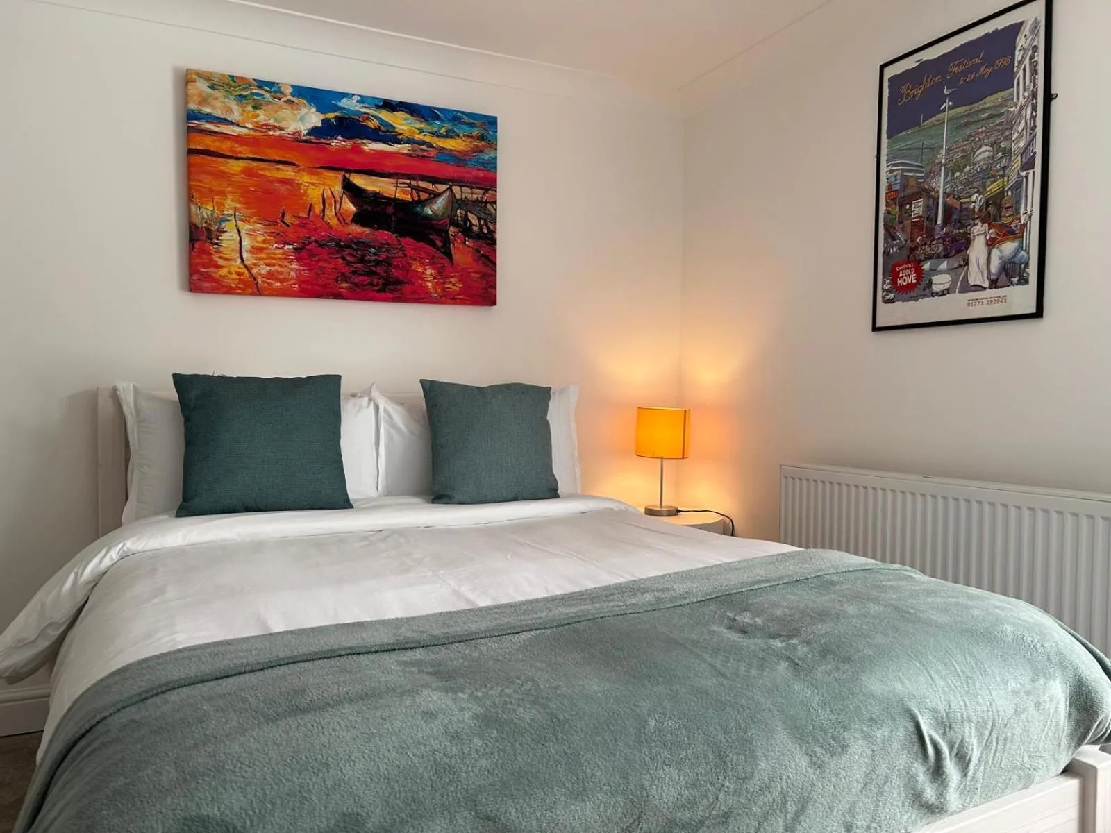 Bedroom, Bed in Upper Rock Brighton – Guest House