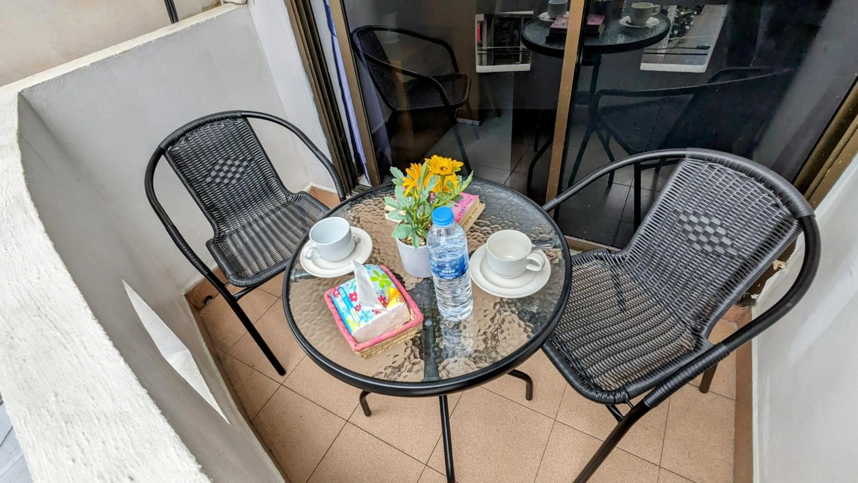 Balcony/Terrace in Heaven House Restro & Bar