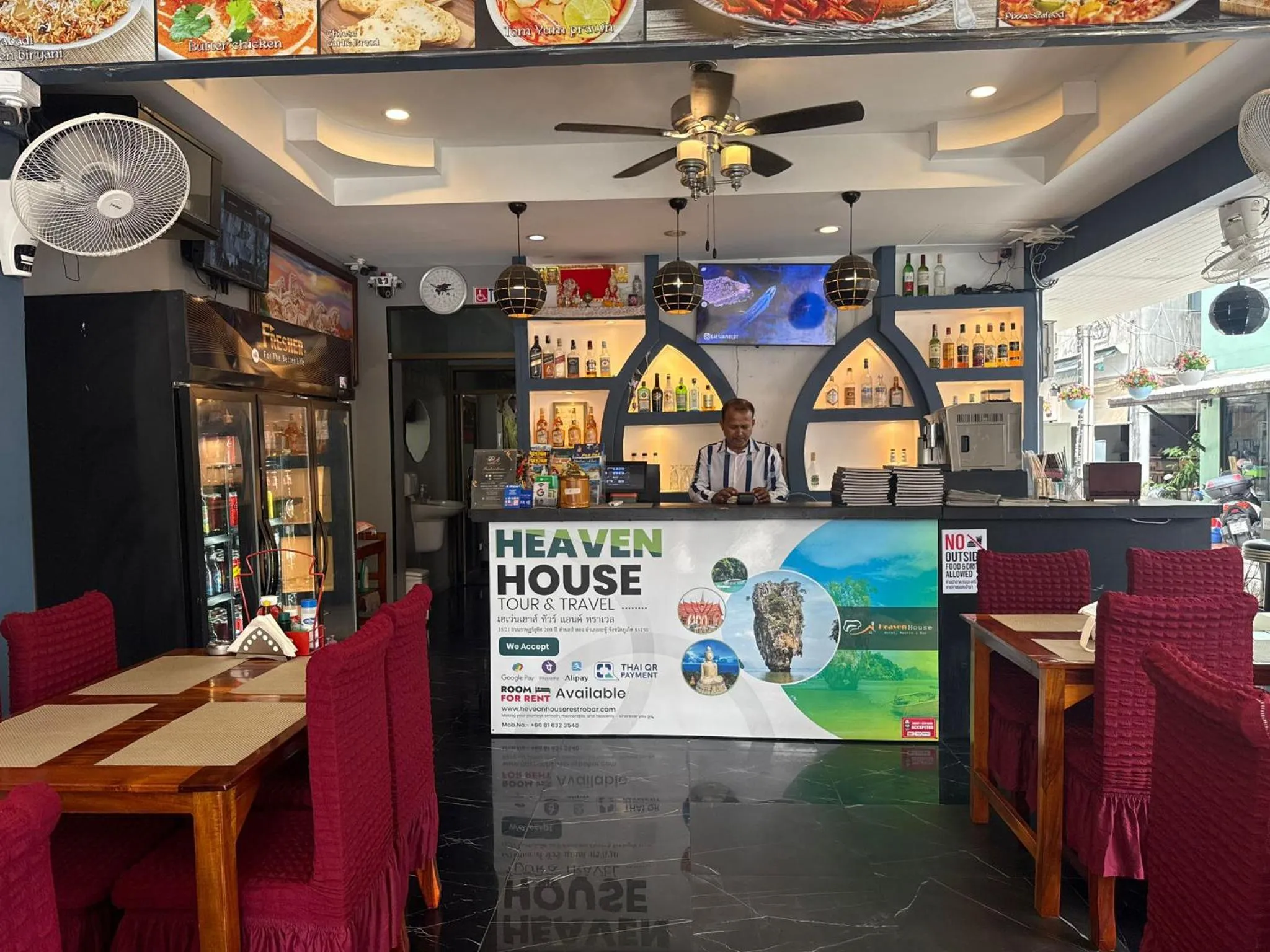 Restaurant/places to eat in Heaven House Restro & Bar