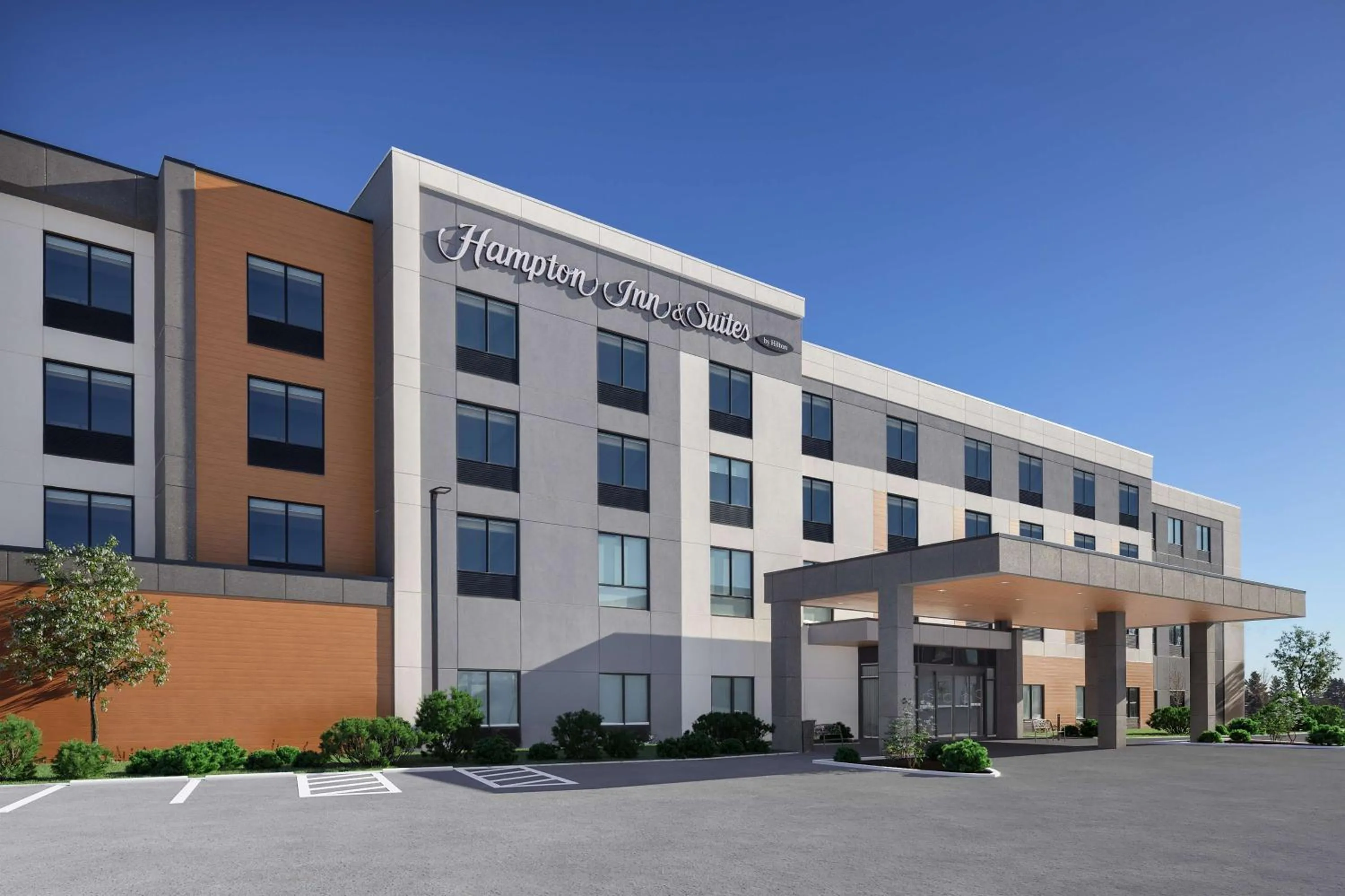 Property building in Hampton Inn & Suites Orangeville, On