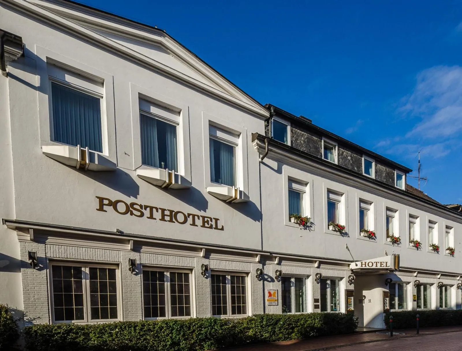 Property building in Posthotel Monegro