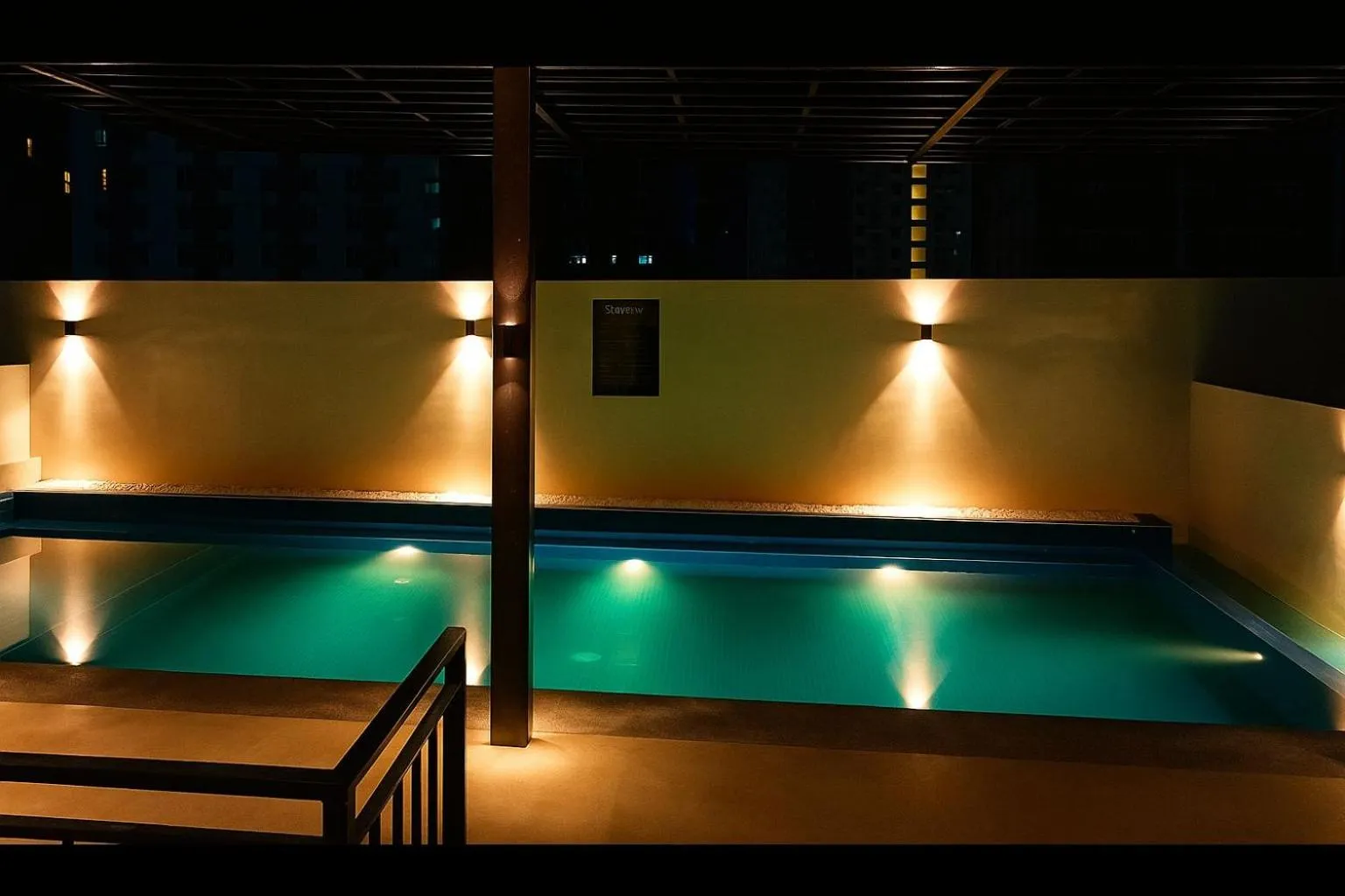 Swimming pool in Staycity Serviced Apartment