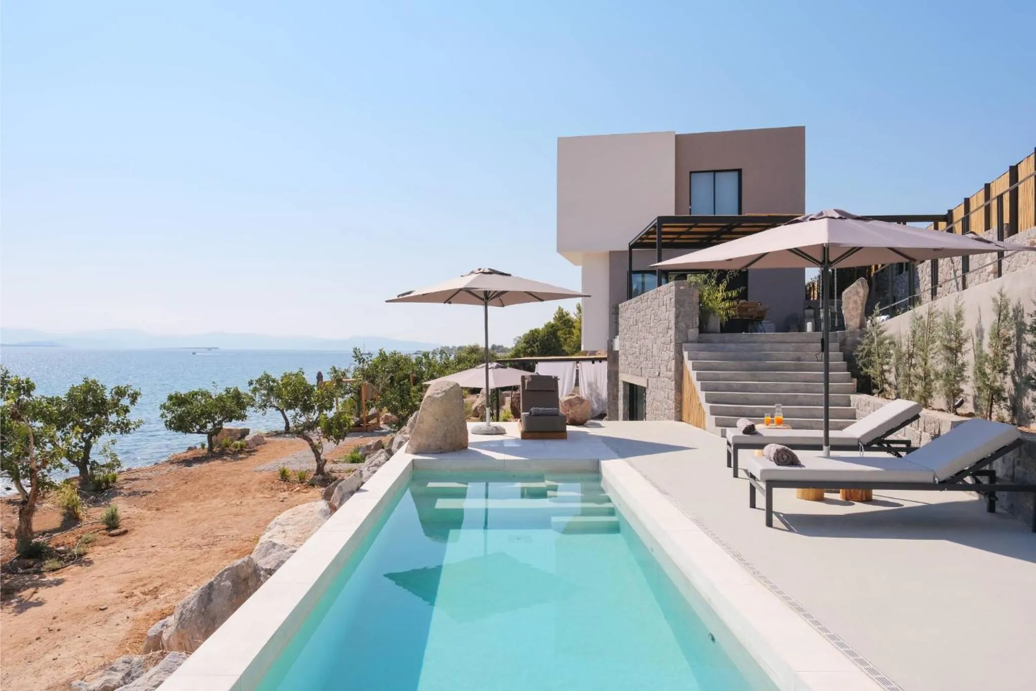 Property building in Floating Cubes Villas Aegina
