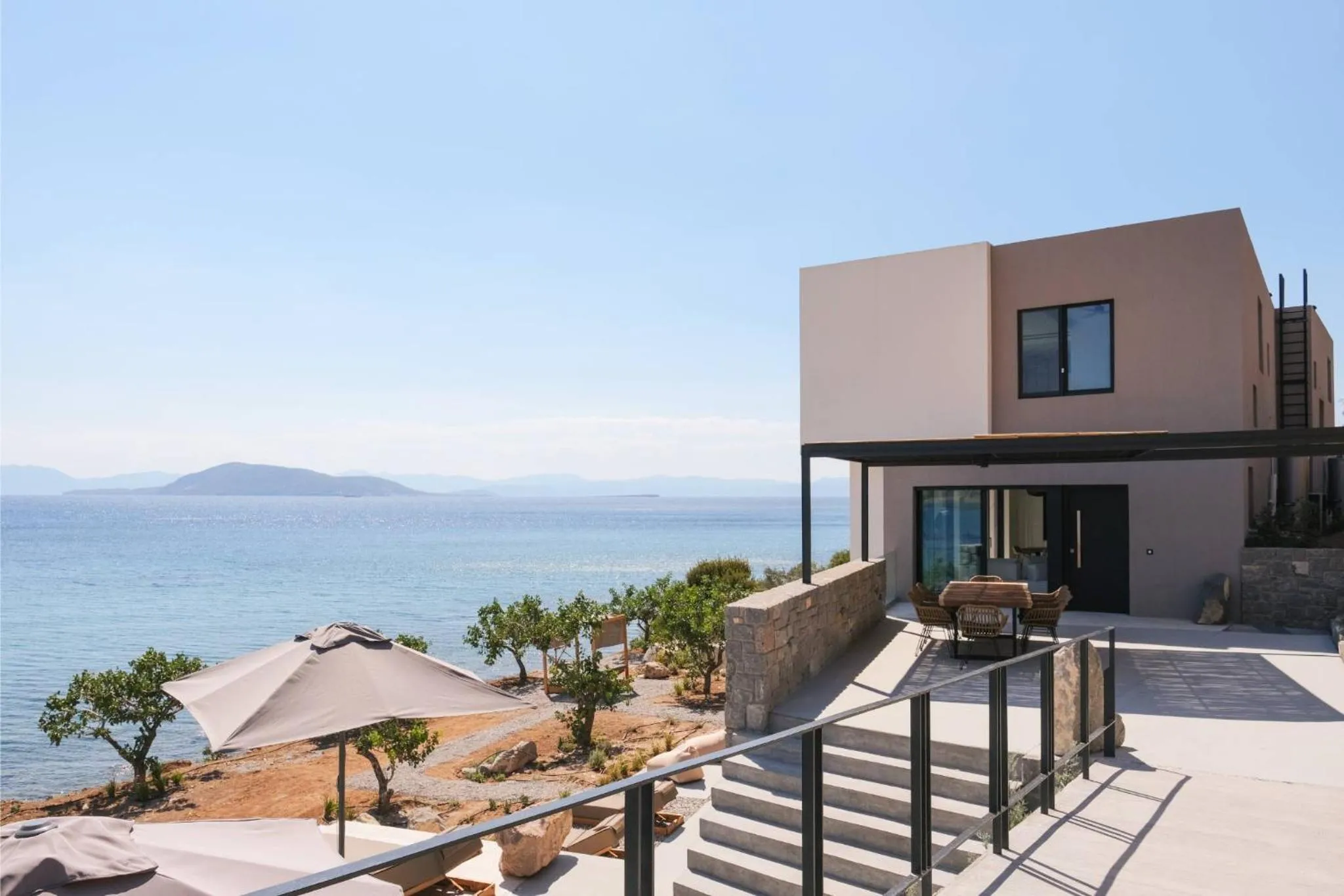 Property building in Floating Cubes Villas Aegina