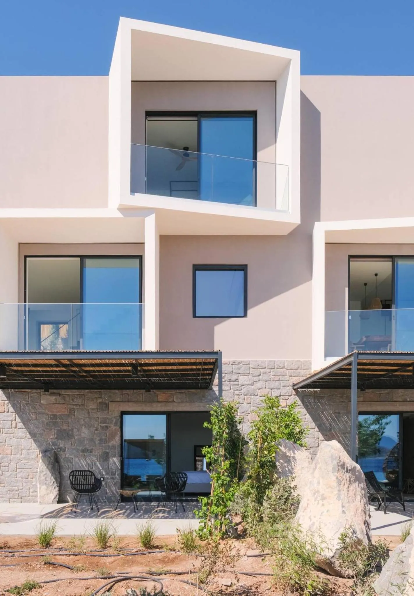 Property building in Floating Cubes Villas Aegina