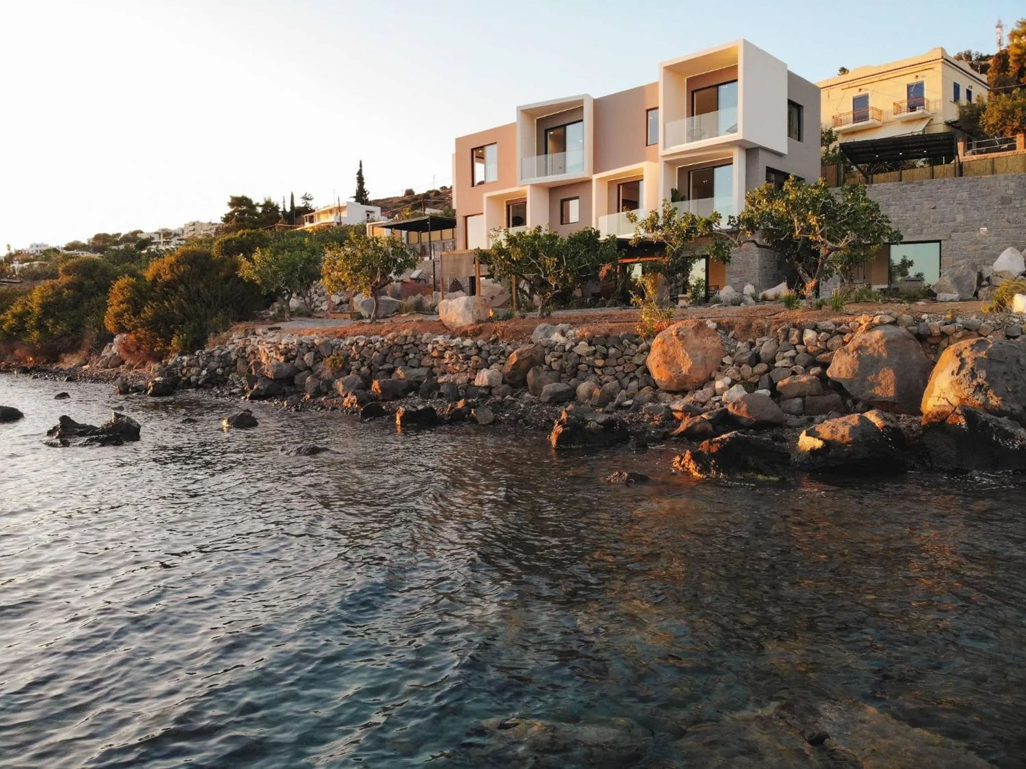 Property building in Floating Cubes Villas Aegina