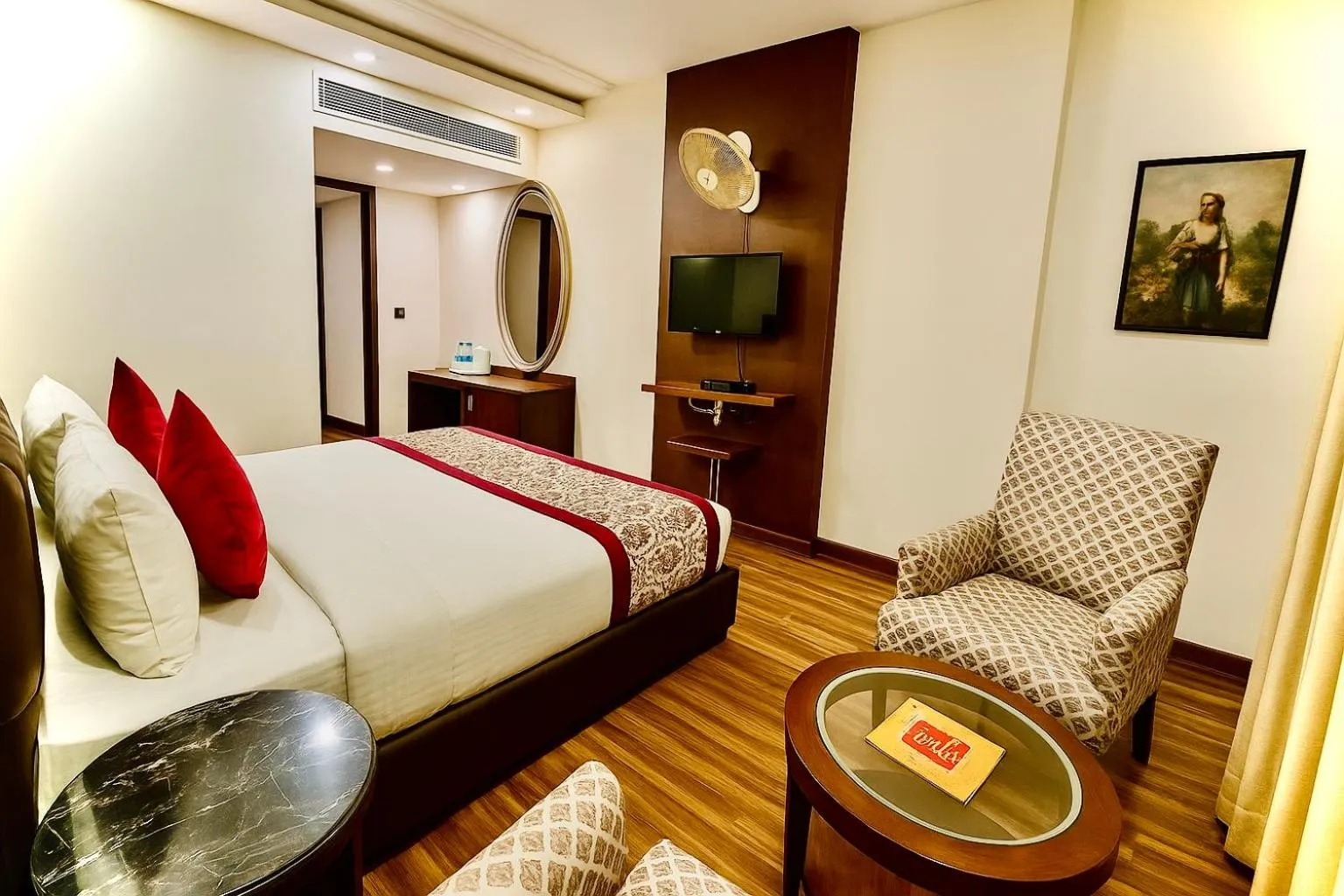 Photo of the whole room, Bed in Hotel Kian by JMD Group