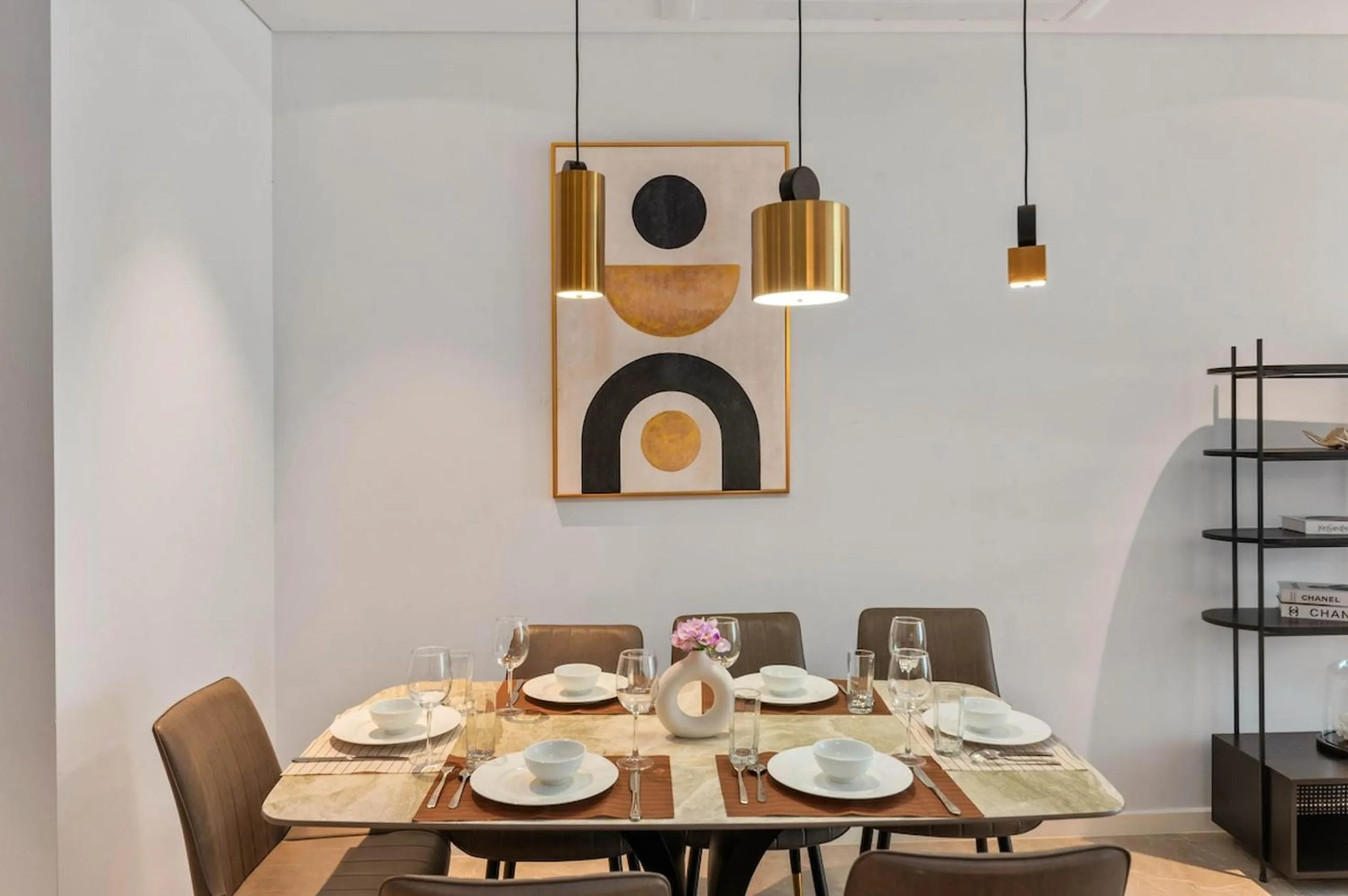 Seating area in The Metropole - Horizon View Riverside D2