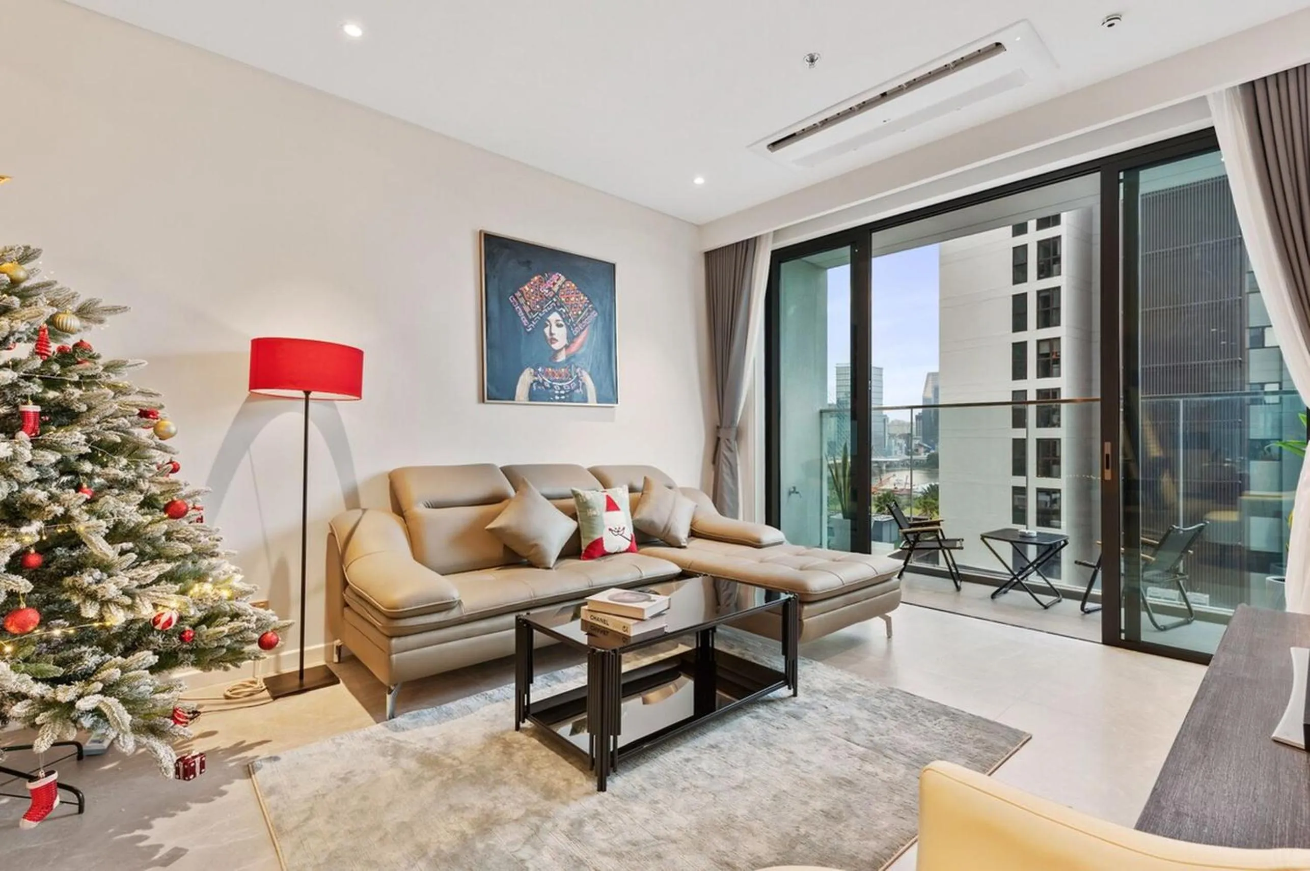 Living room in The Metropole - Horizon View Riverside D2