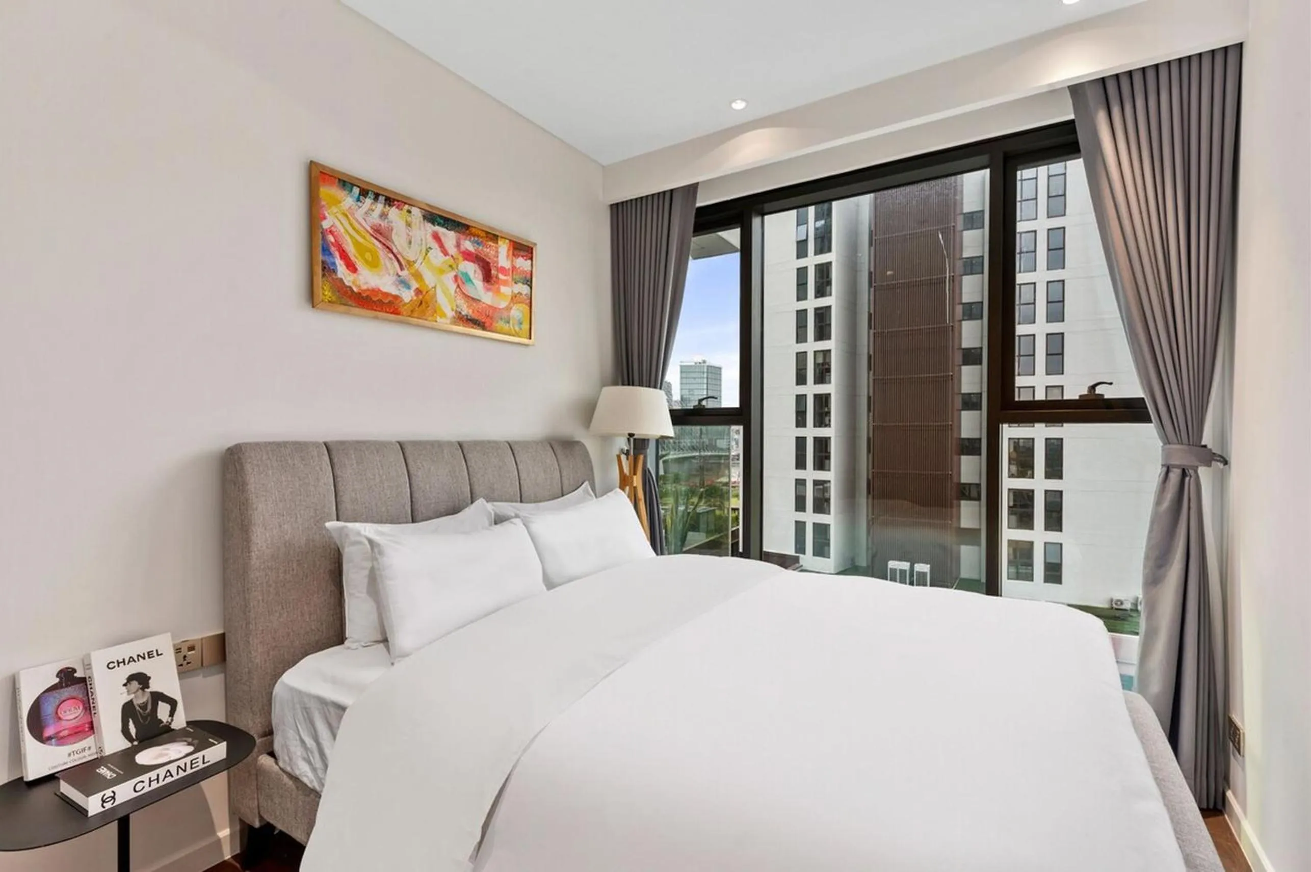 Bed in The Metropole - Horizon View Riverside D2