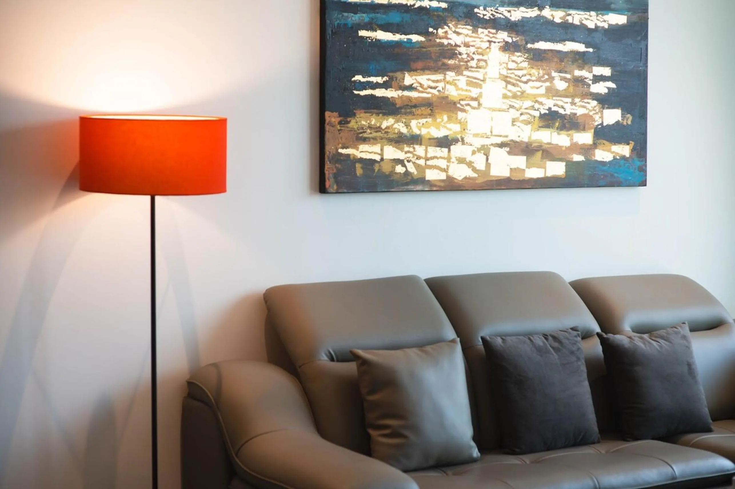 Living room in The Metropole - Horizon View Riverside D2