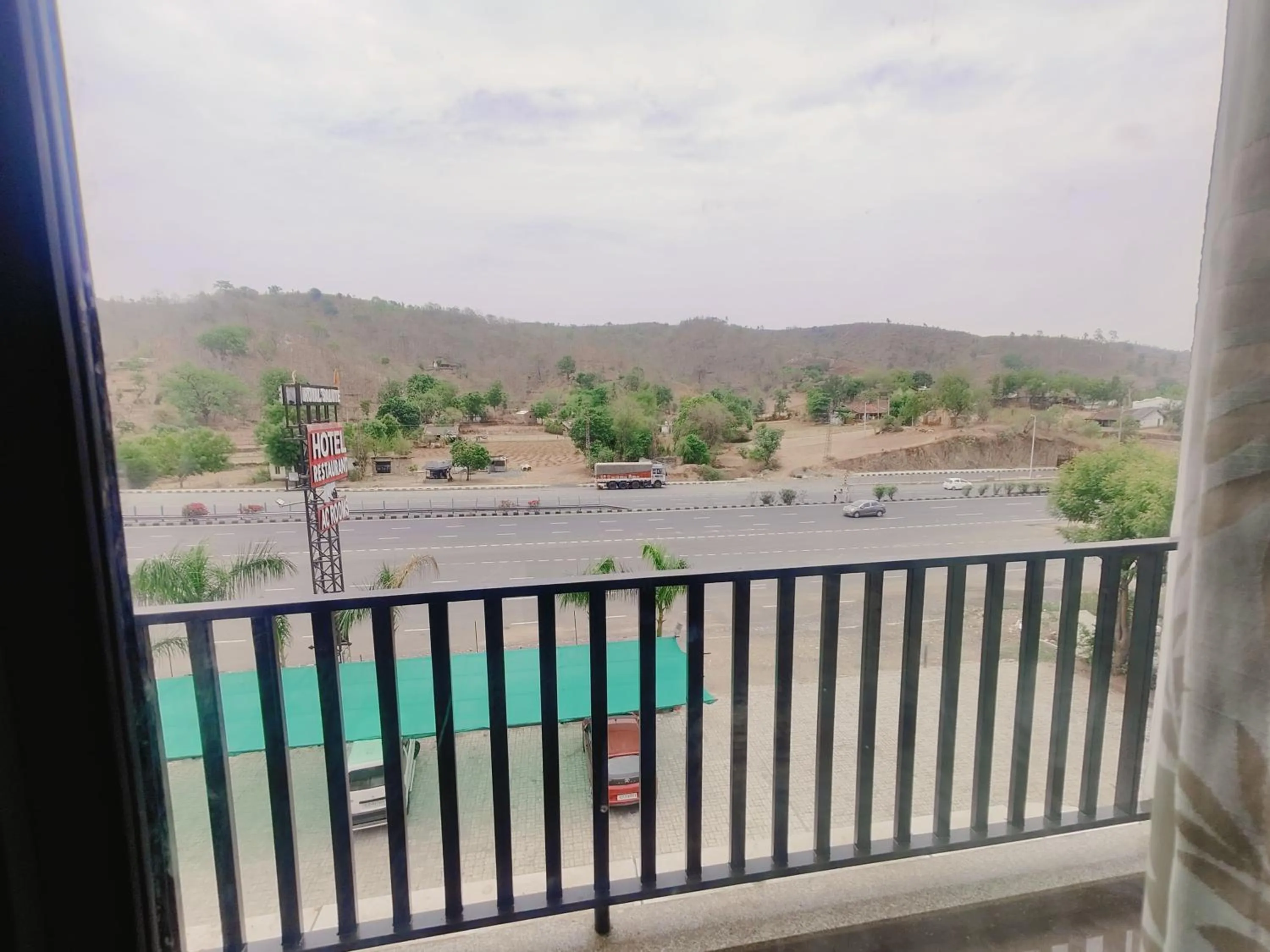 Balcony/Terrace in Hotel White Lotus at Ratanpur border