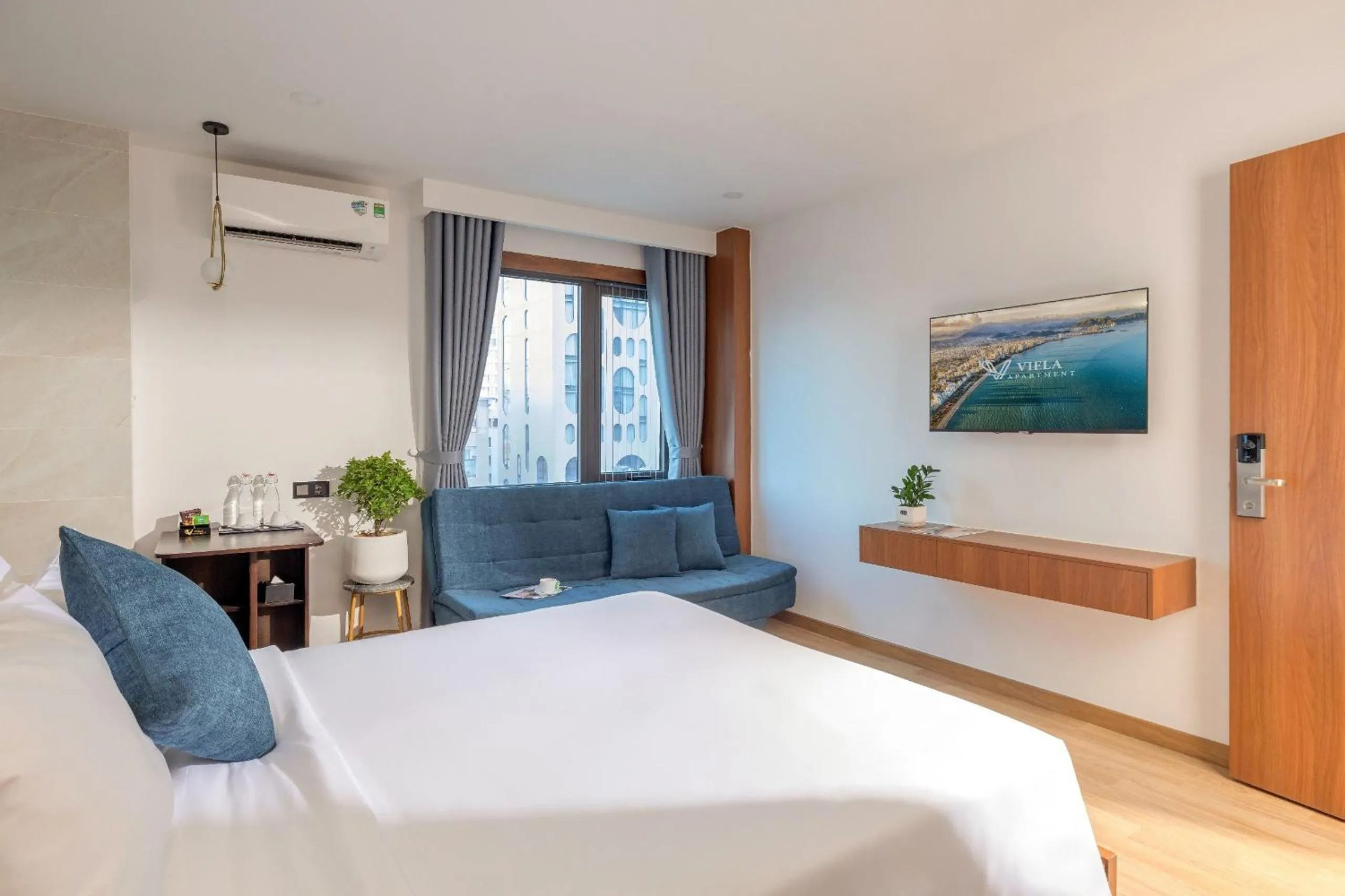 Bed in VieLa Apartment Nha Trang