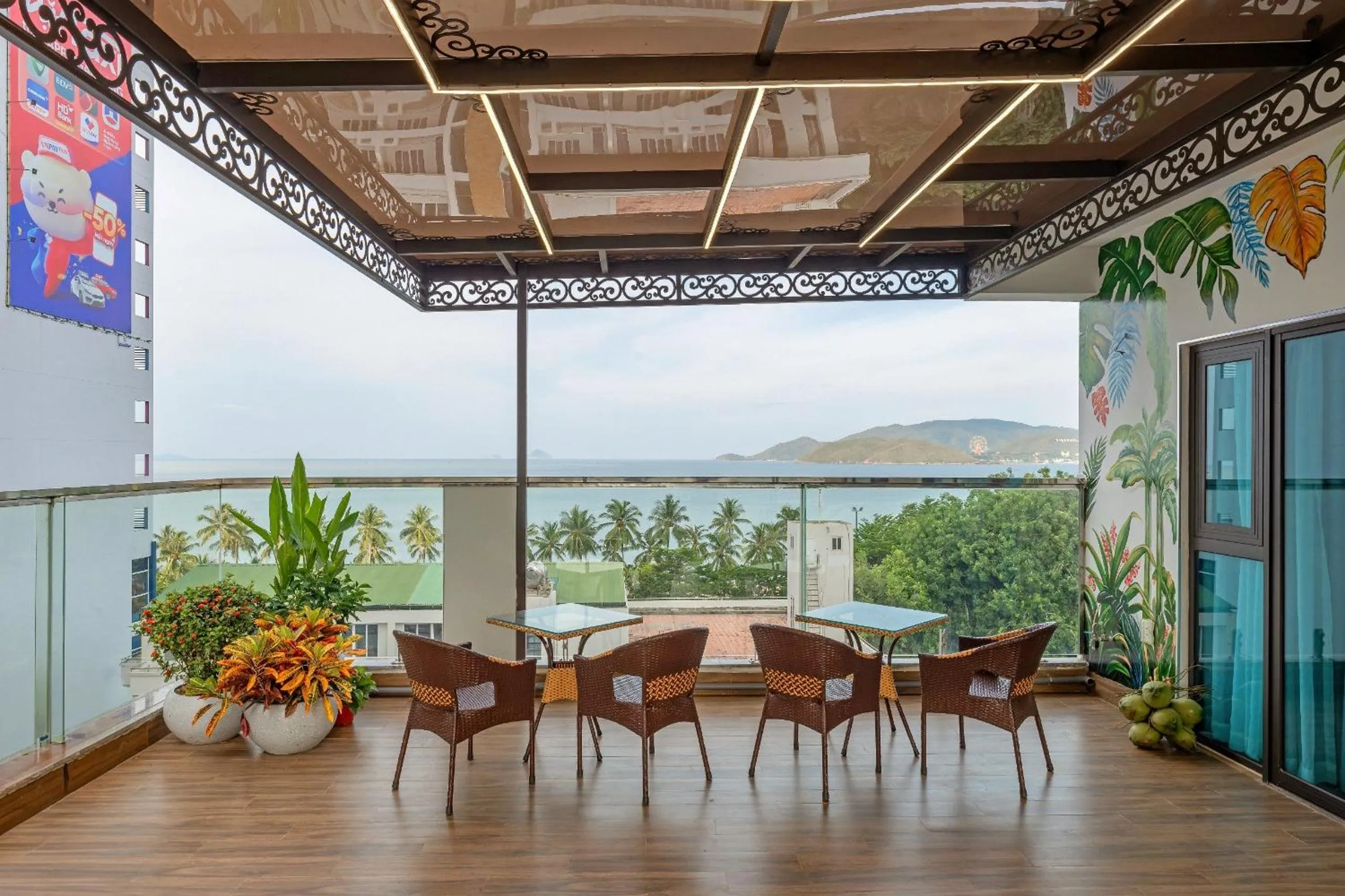 Natural landscape in VieLa Apartment Nha Trang