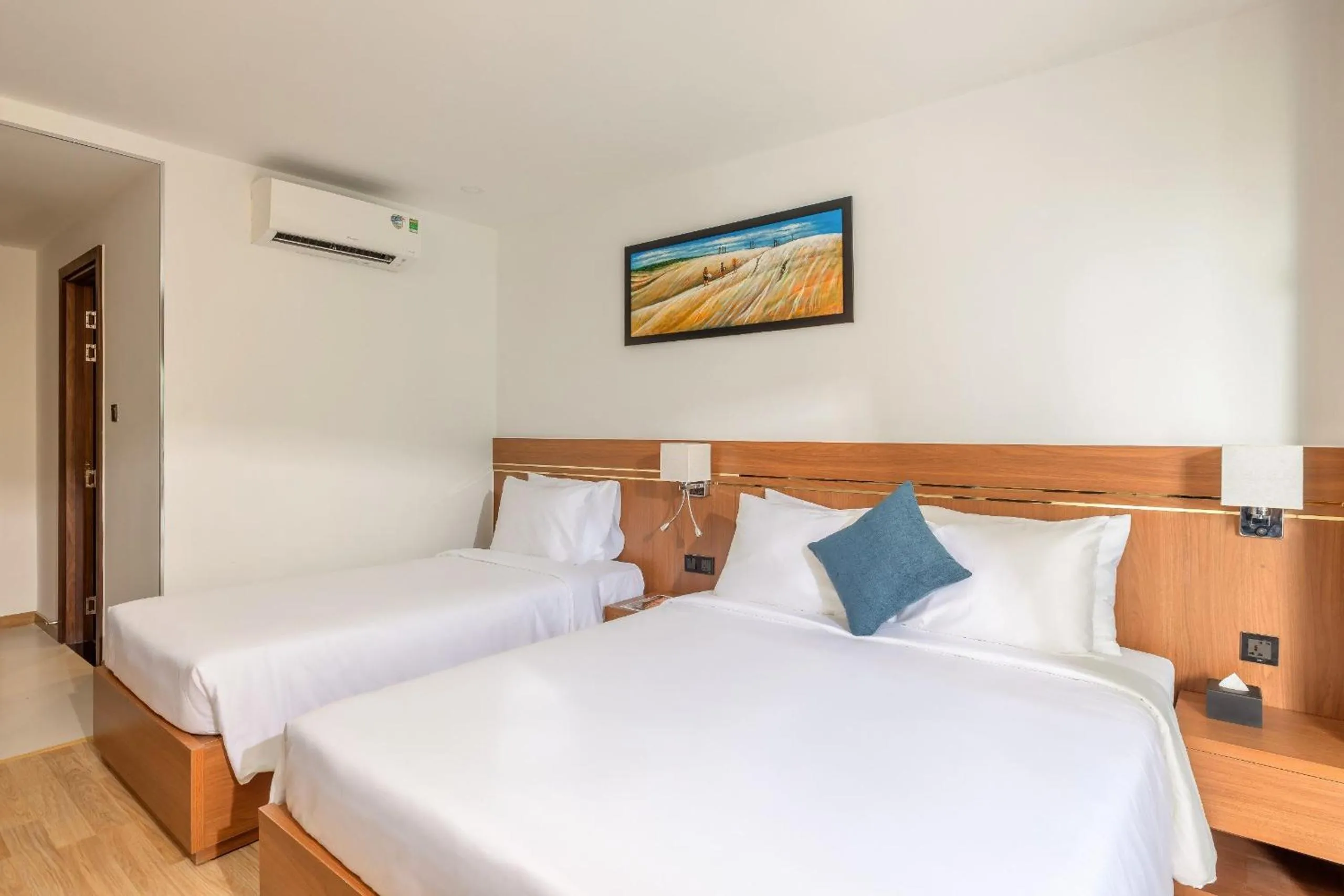 Bed in VieLa Apartment Nha Trang