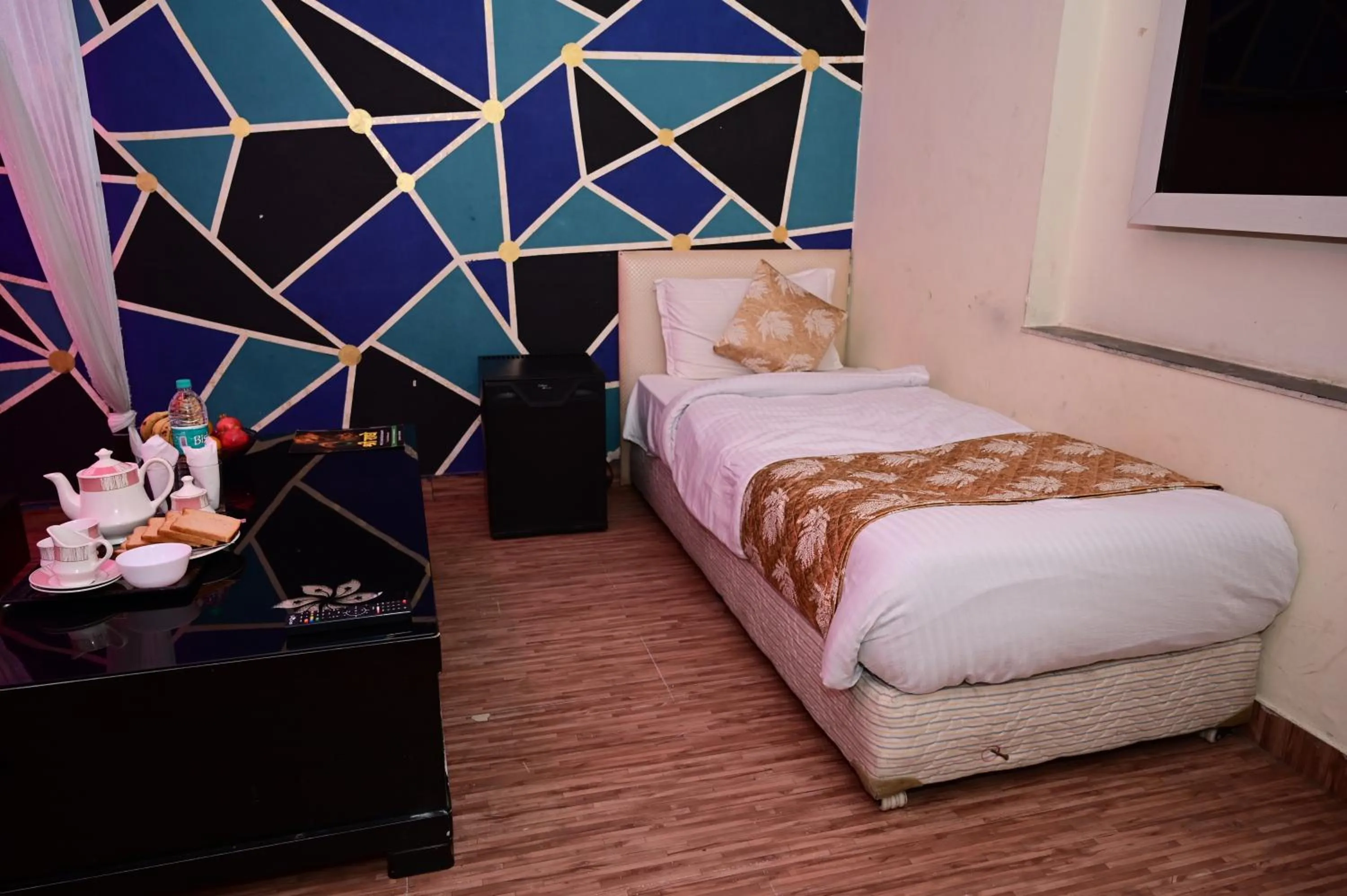 Bedroom, Bed in Hotel Krishna Pride