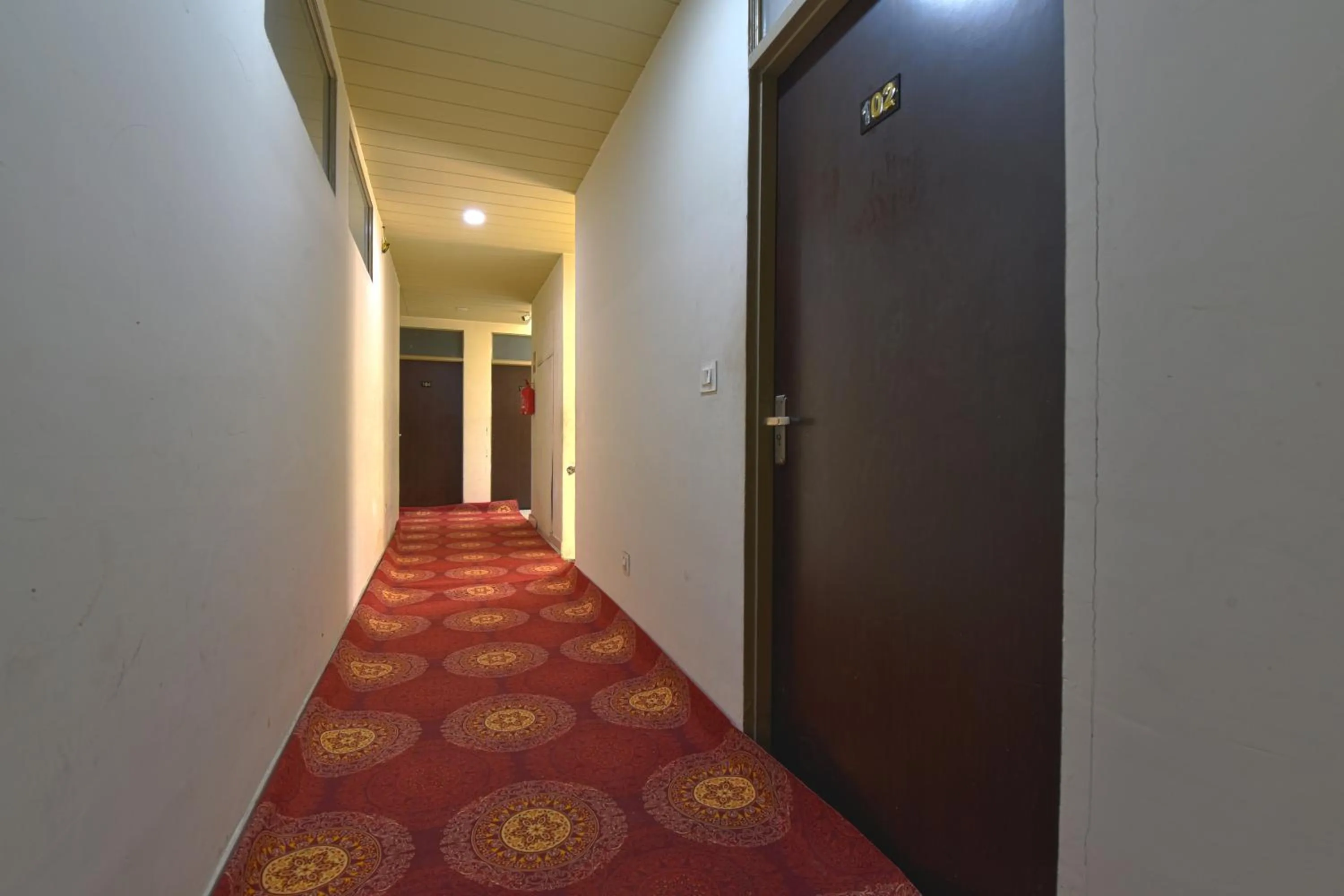 Property building in Hotel Krishna Pride