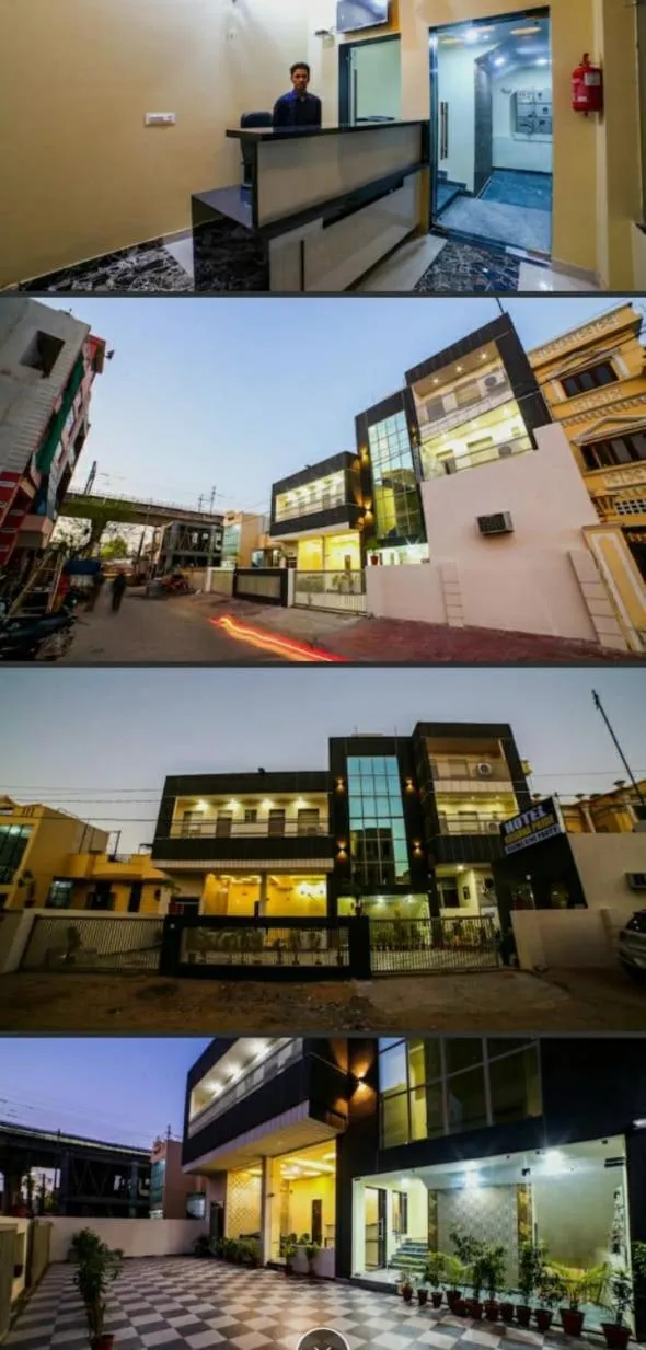 Property building in Hotel Krishna Pride