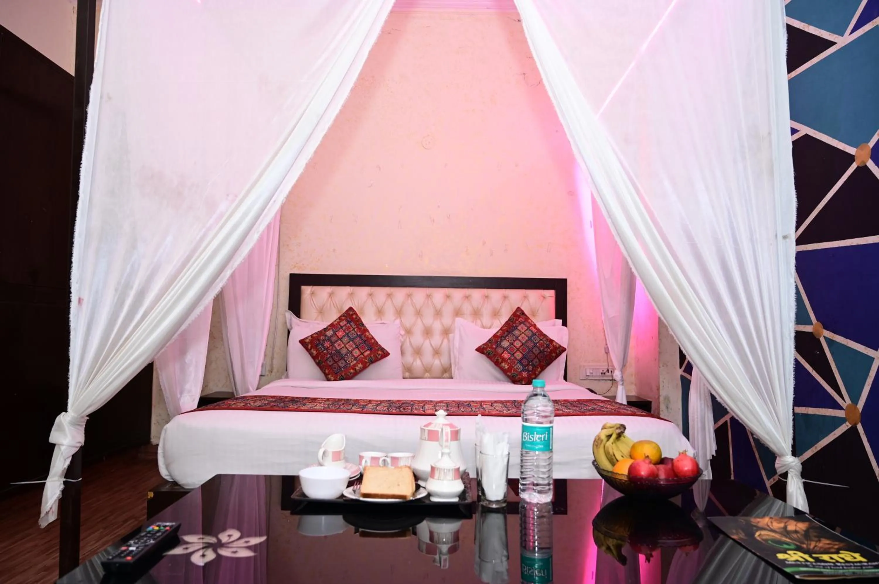 Bedroom, Bed in Hotel Krishna Pride