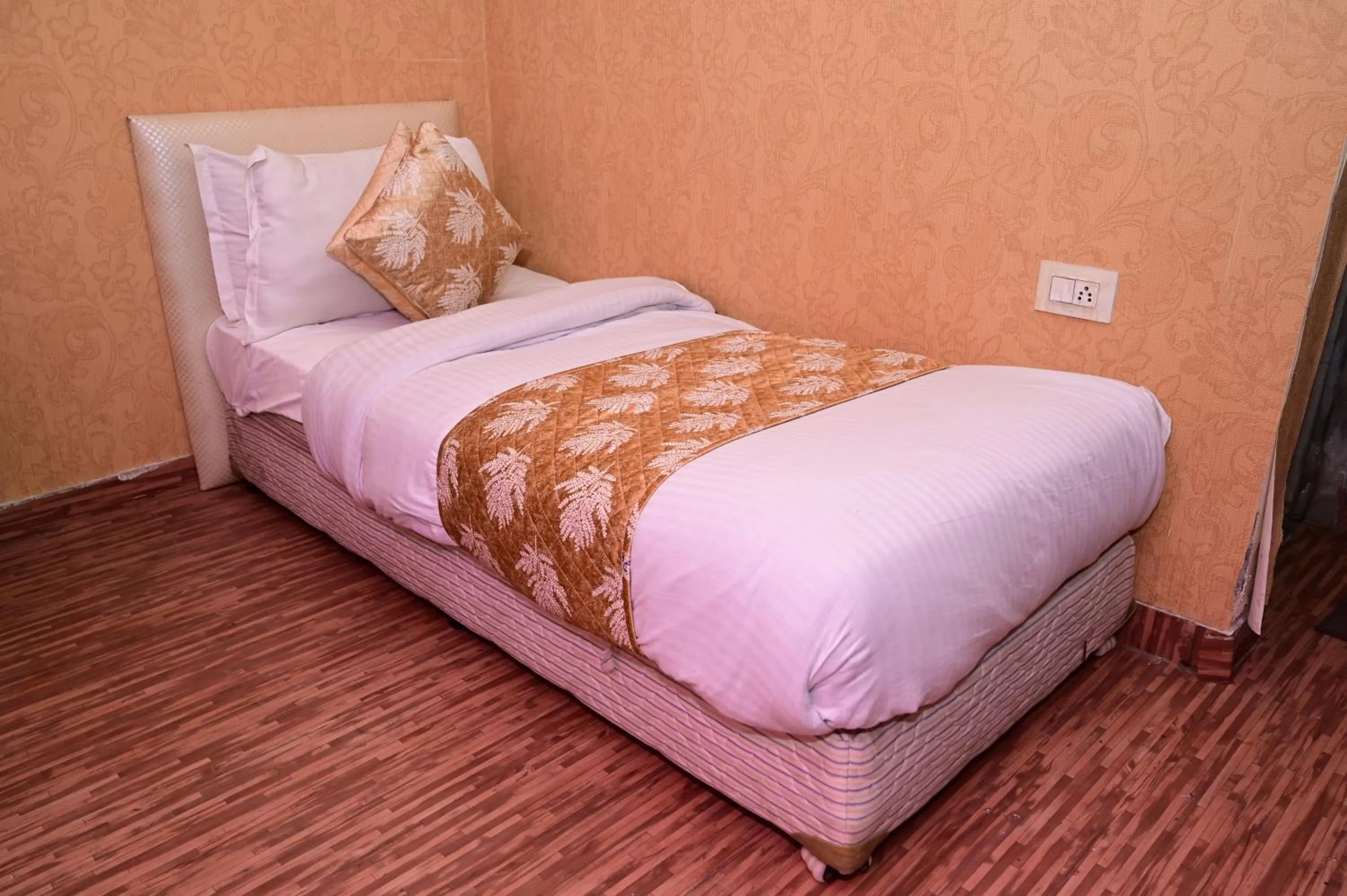 Bedroom, Bed in Hotel Krishna Pride