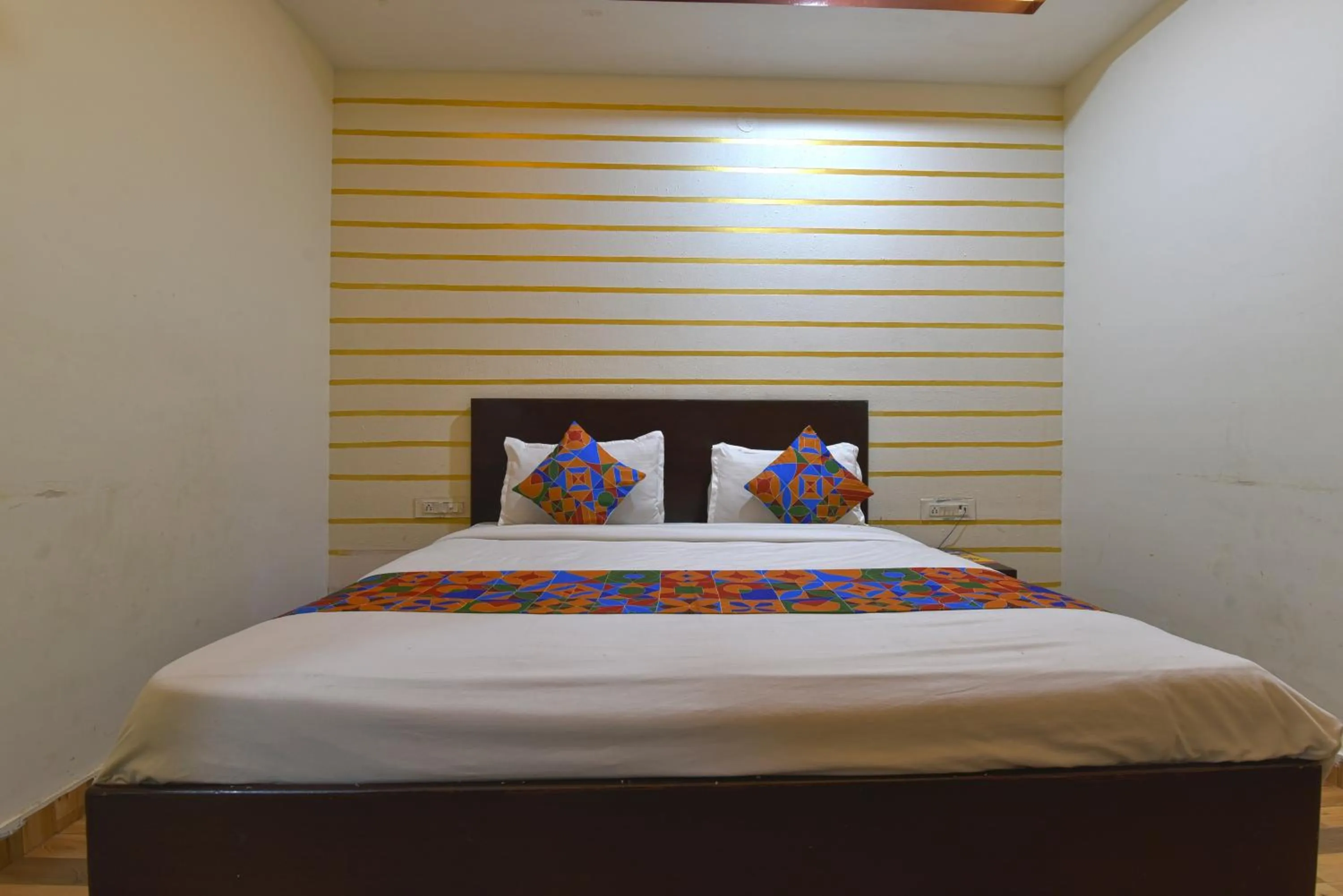 Bedroom, Bed in Hotel Krishna Pride