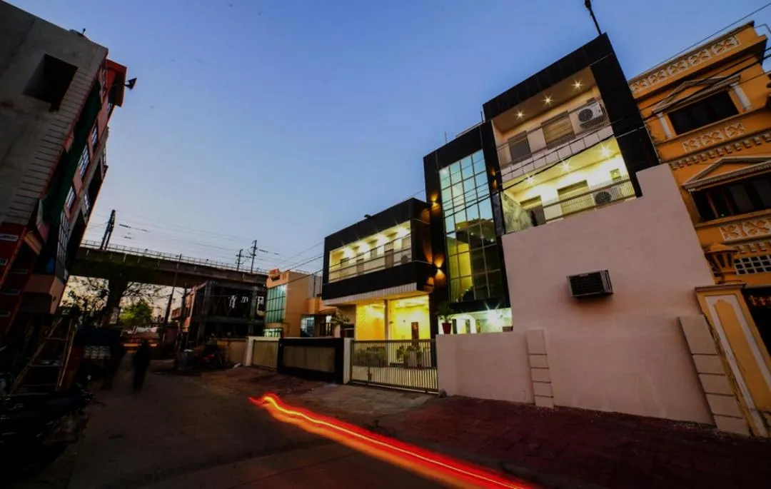 Property building in Hotel Krishna Pride